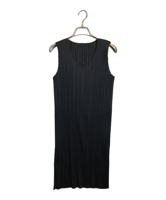 [Pre-owned] PLEATS PLEASE Sleeveless Pleated Dress PP04-JK615