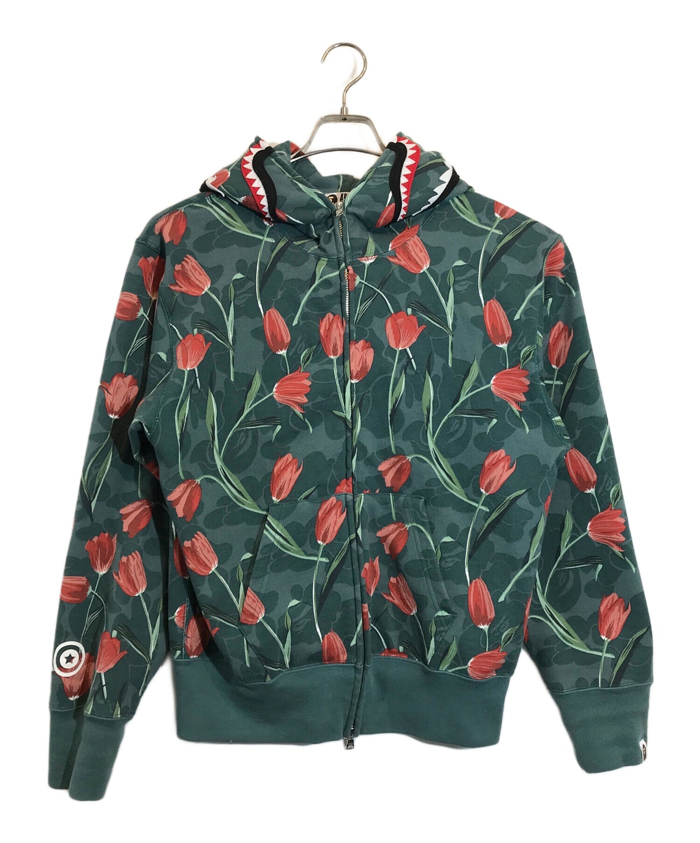 Windbreaker Gucci Shark Jacket BAPE X Readymade Shark Hoodie Down