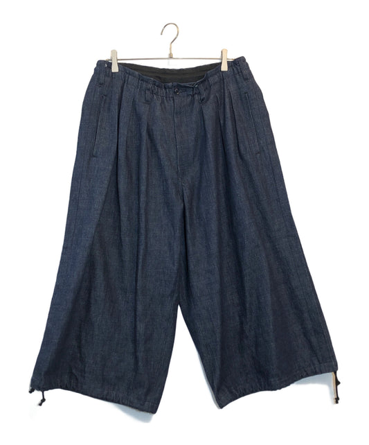 [Pre-owned] GROUND Y 12OZ DENIM BALLOON PANTS GO-P03-007