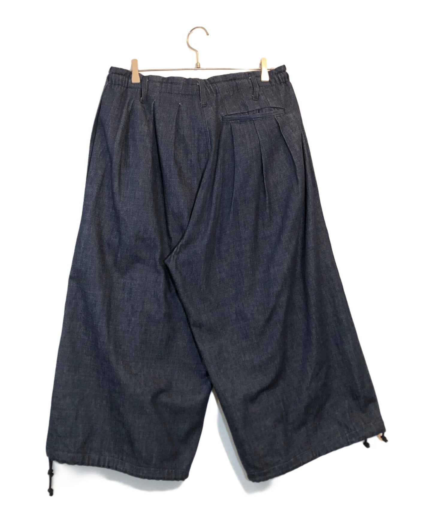 [Pre-owned] GROUND Y 12OZ DENIM BALLOON PANTS GO-P03-007