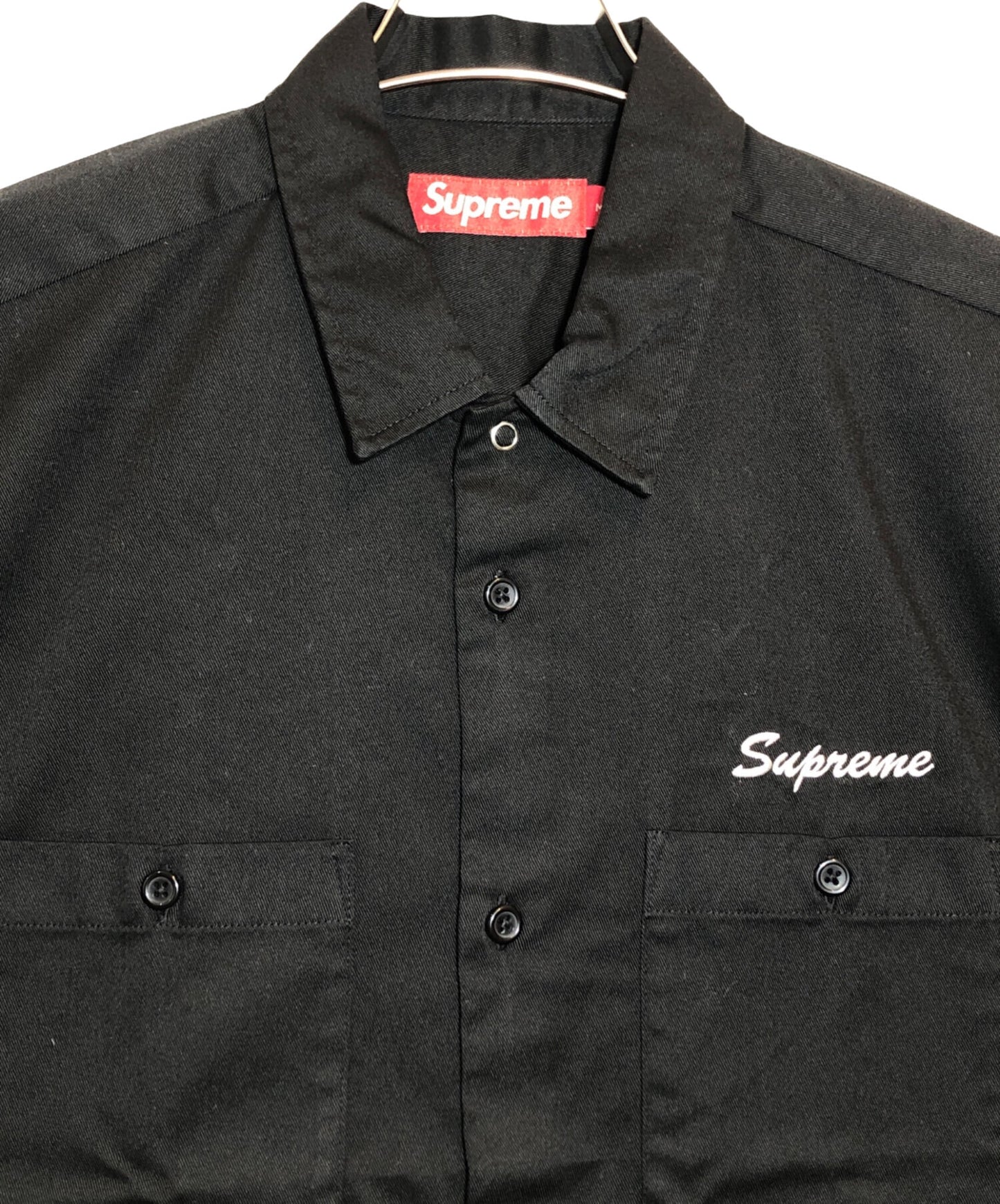 [Pre-owned] SUPREME 24FW AOI Eyes S/S Work Shirt