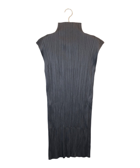 [Pre-owned] PLEATS PLEASE Sleeveless Pleated Dress PP04-JH640