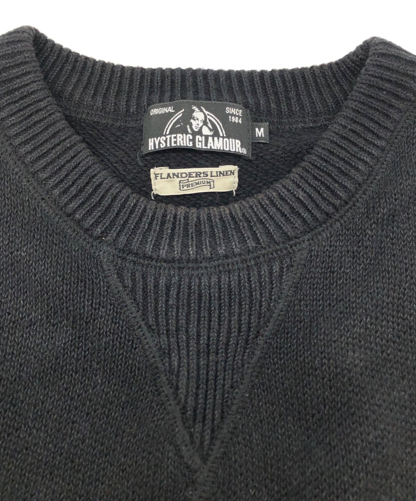 [Pre-owned] Hysteric Glamour Hiss Girl Design Knit / THE SOUND VIBRATION 02193NS02