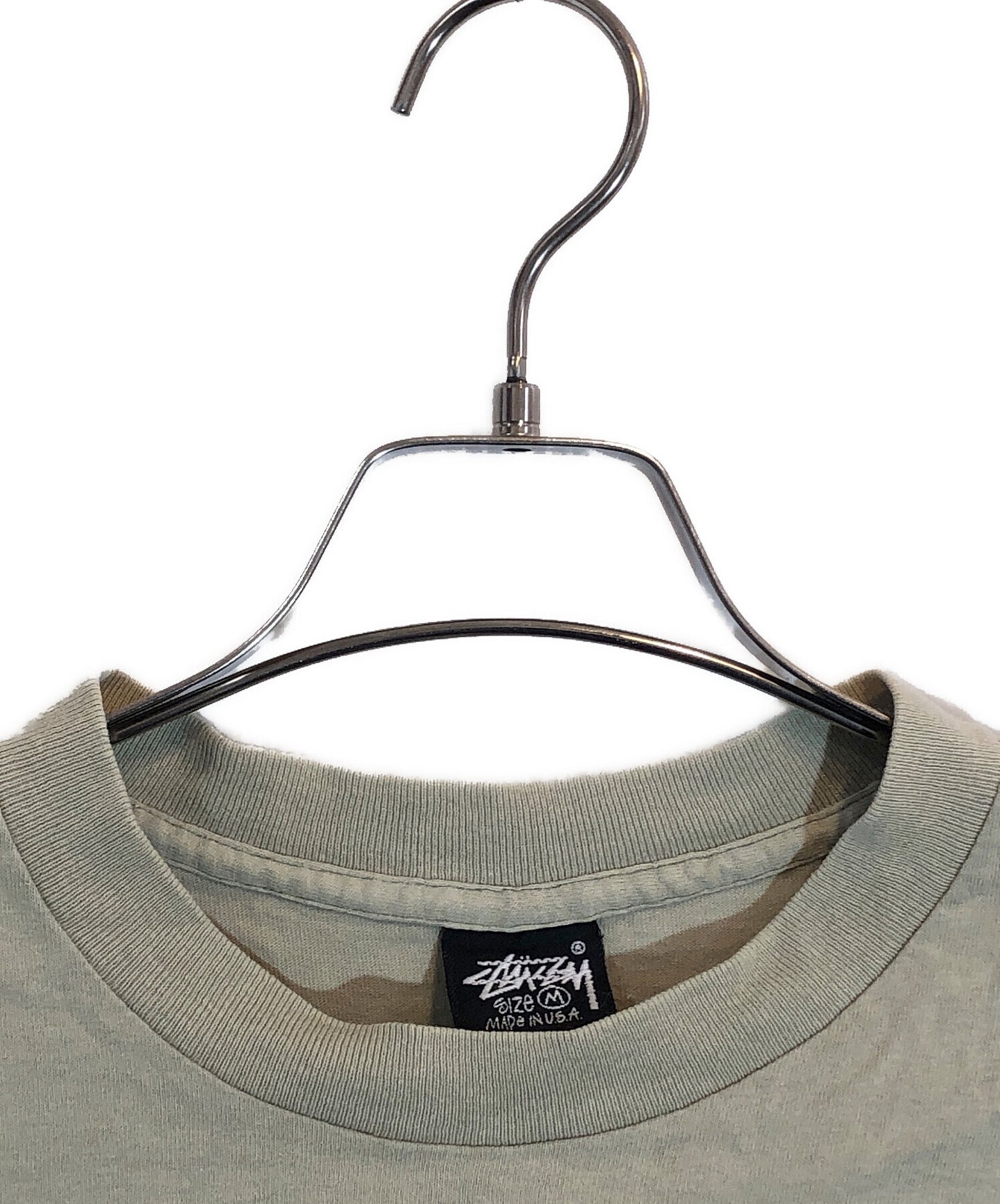 [Pre-owned] stussy 80s Star Double-Sided Print T-Shirt