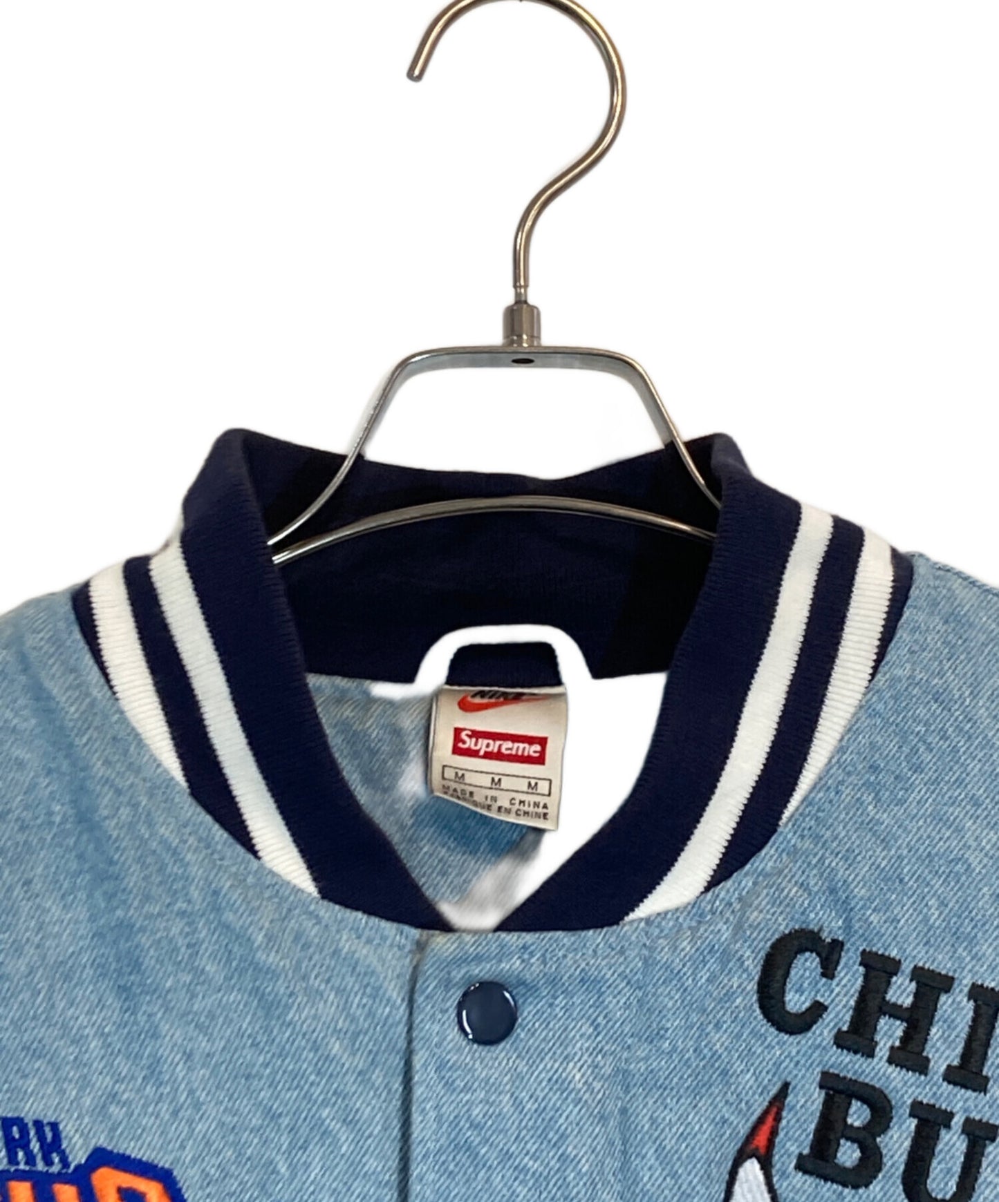 [Pre-owned] SUPREME NBA Denim Warm-Up Jacket AO3632-440