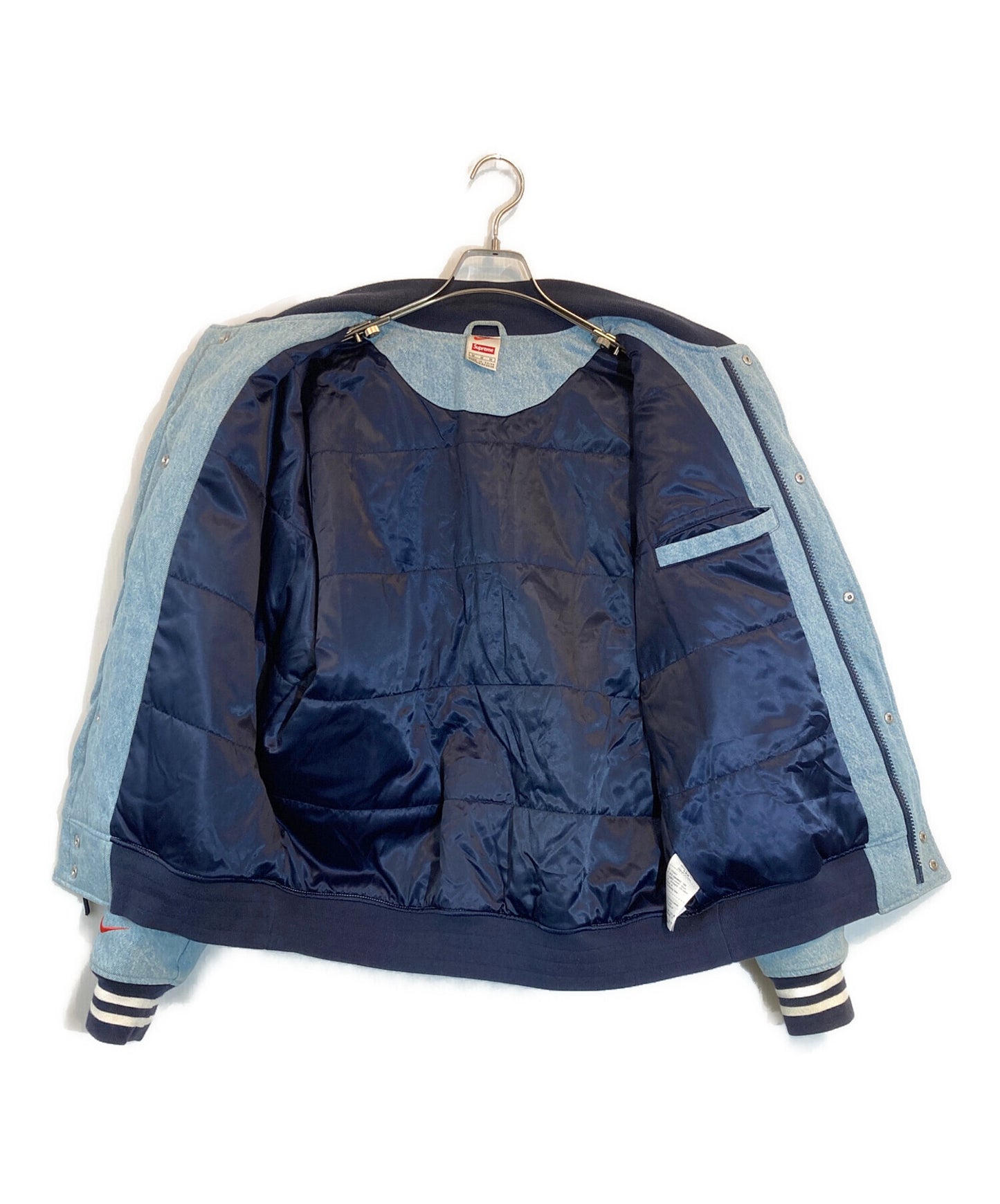 [Pre-owned] SUPREME NBA Denim Warm-Up Jacket AO3632-440