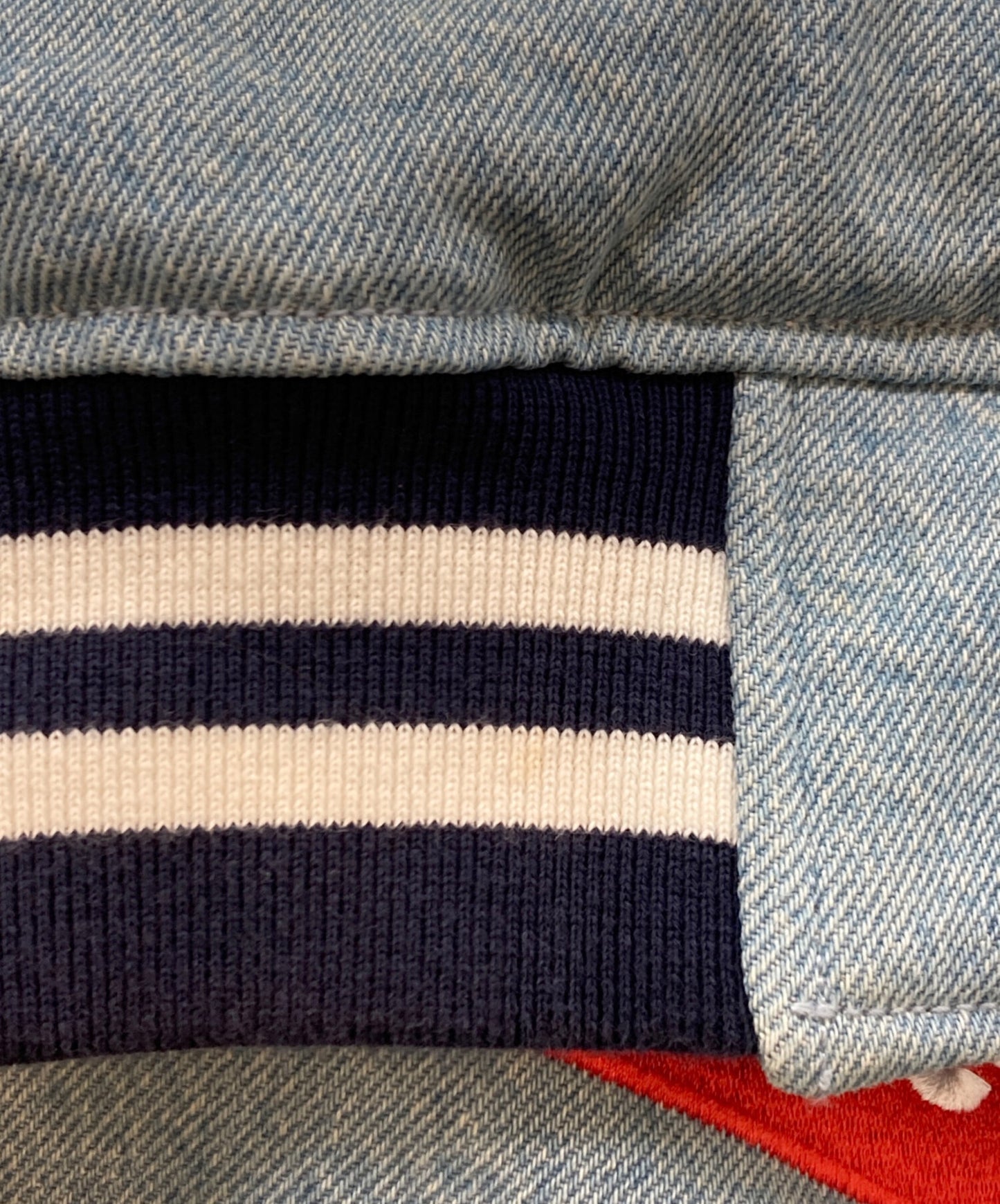 [Pre-owned] SUPREME NBA Denim Warm-Up Jacket AO3632-440