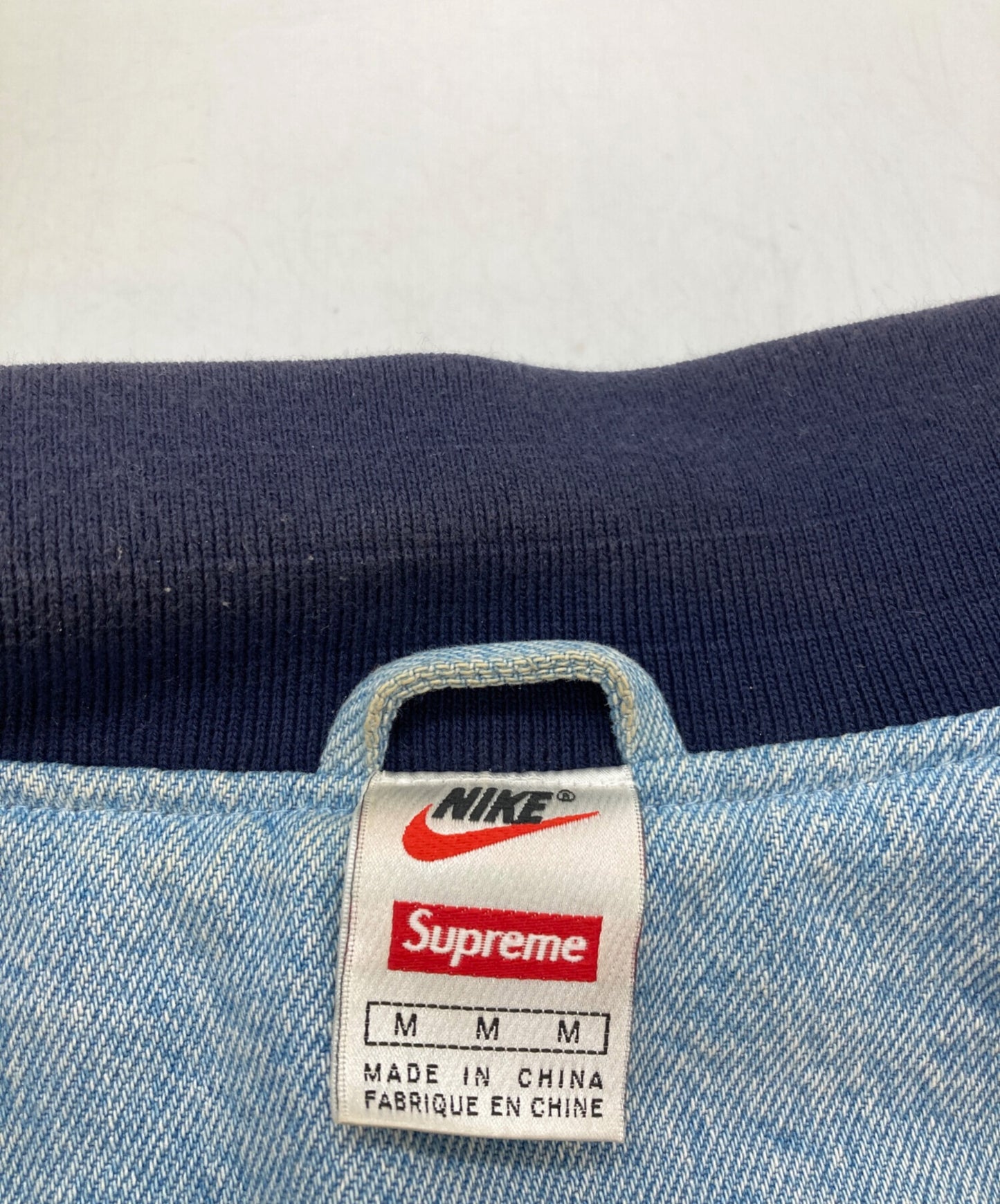 [Pre-owned] SUPREME NBA Denim Warm-Up Jacket AO3632-440