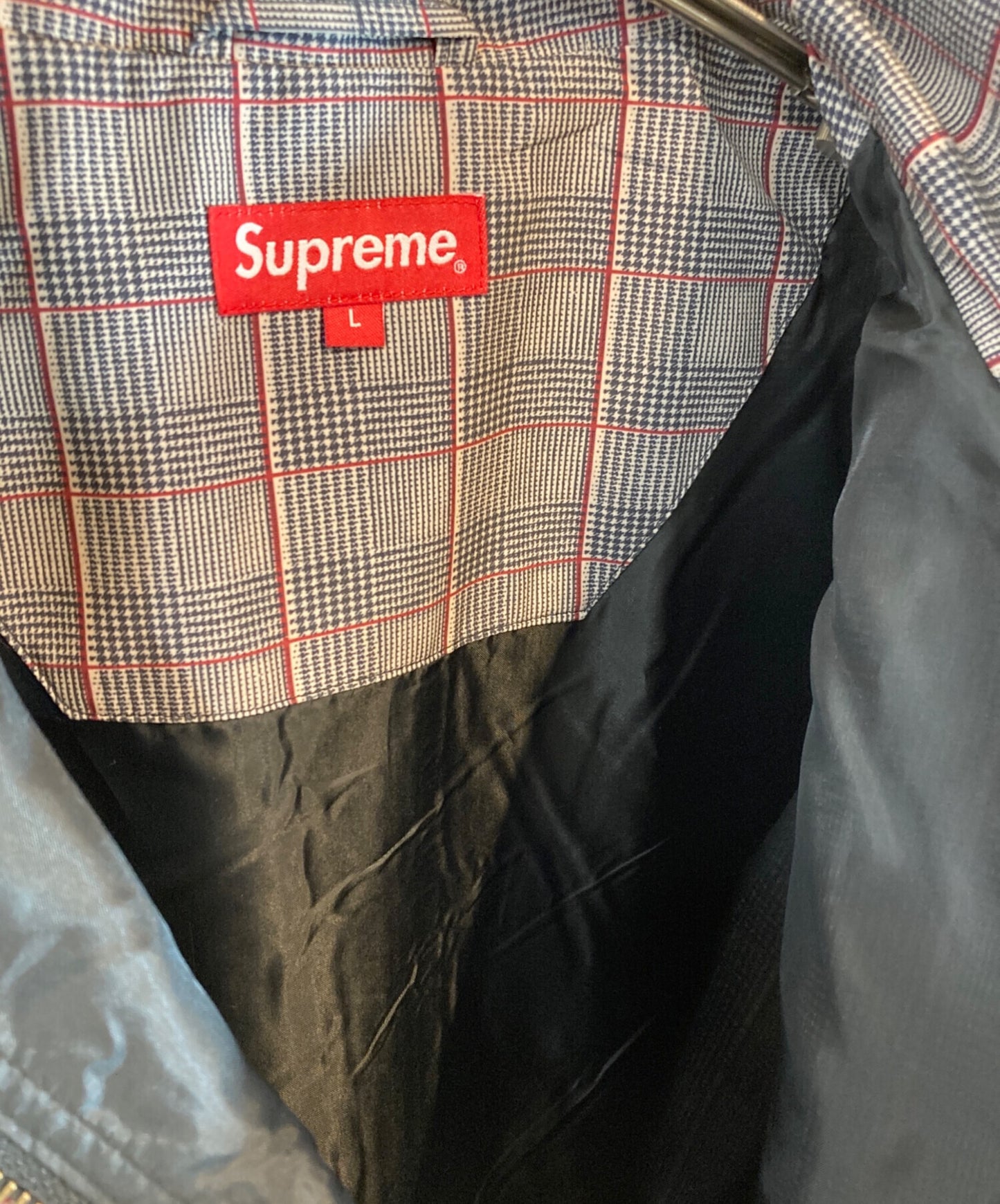 [Pre-owned] SUPREME Track Half Zip Pullover / Anorak Hoodie