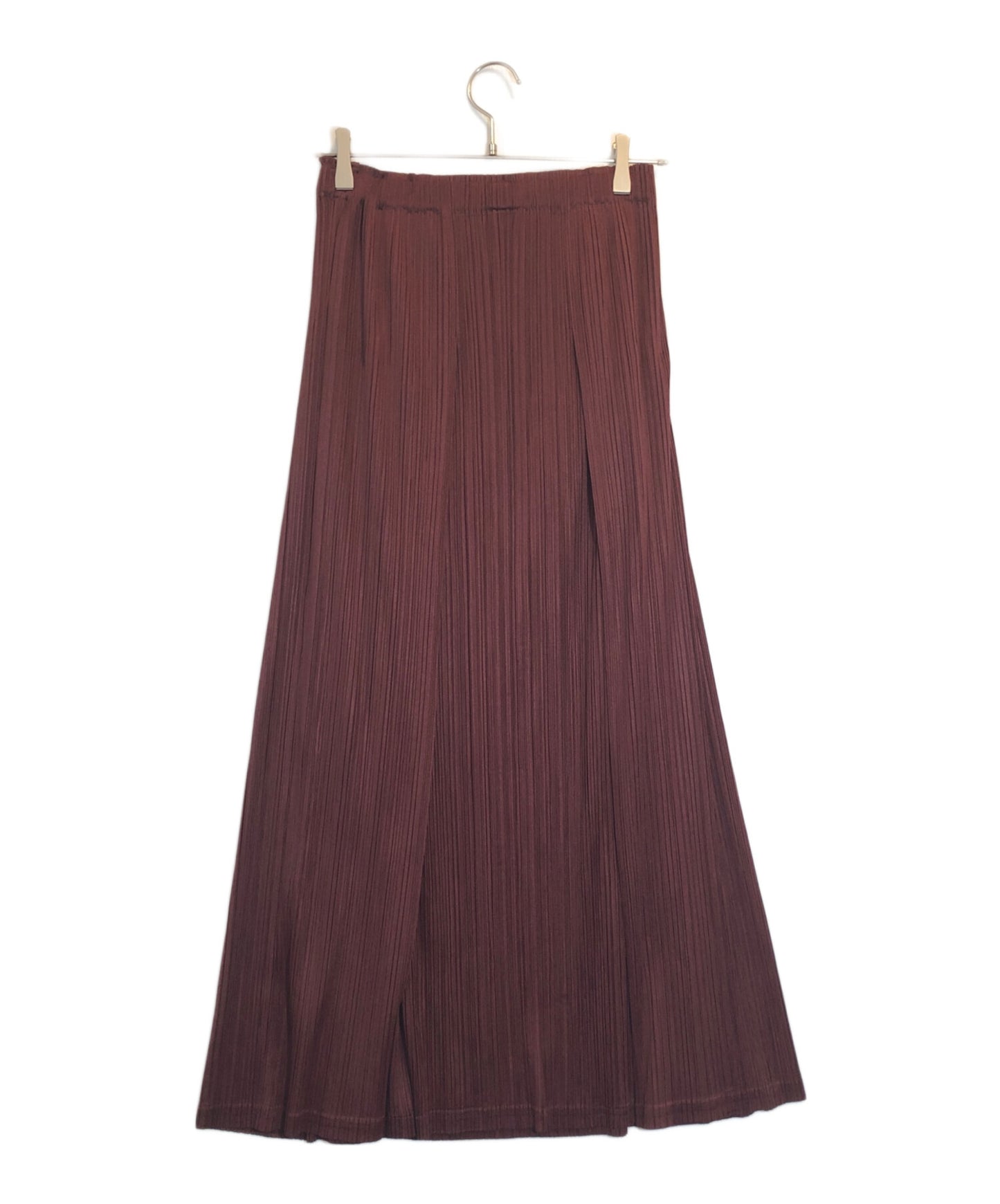 [Pre-owned] PLEATS PLEASE Pleated Tucked Flared Skirt PP023-JG225