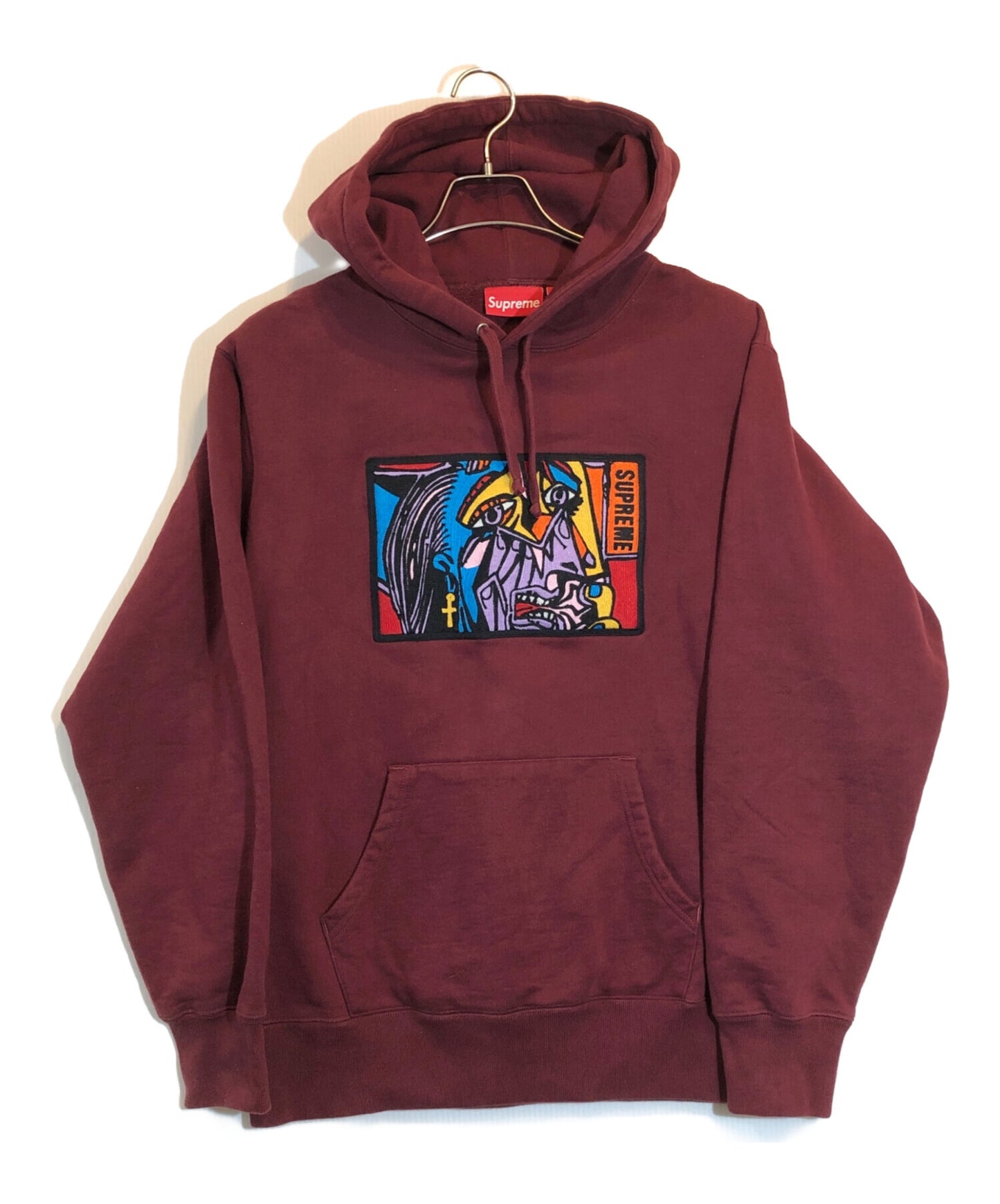 [Pre-owned] SUPREME CHAINSTITCH HOODED SWEATSHIRT