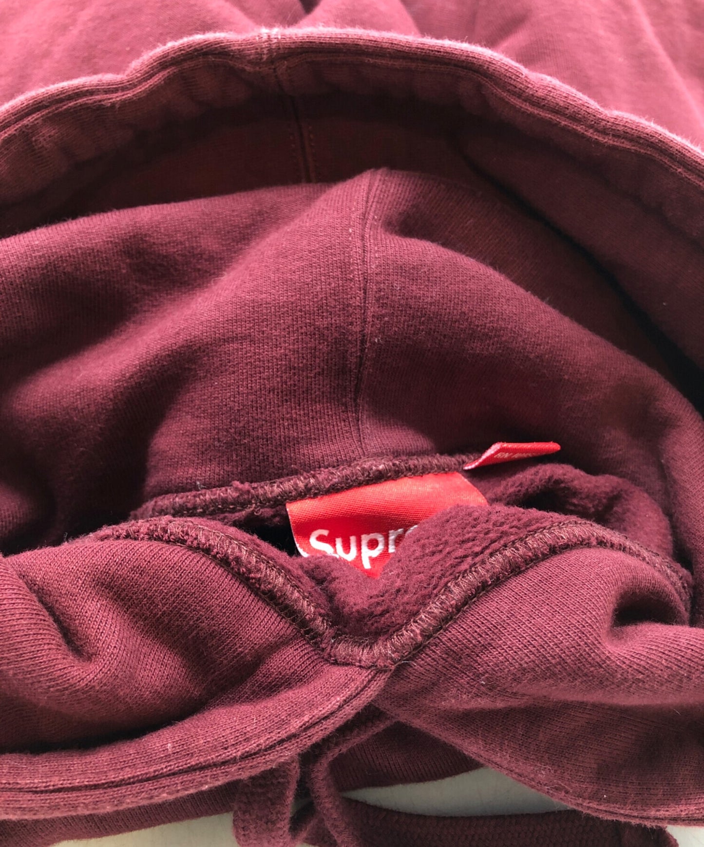 [Pre-owned] SUPREME CHAINSTITCH HOODED SWEATSHIRT
