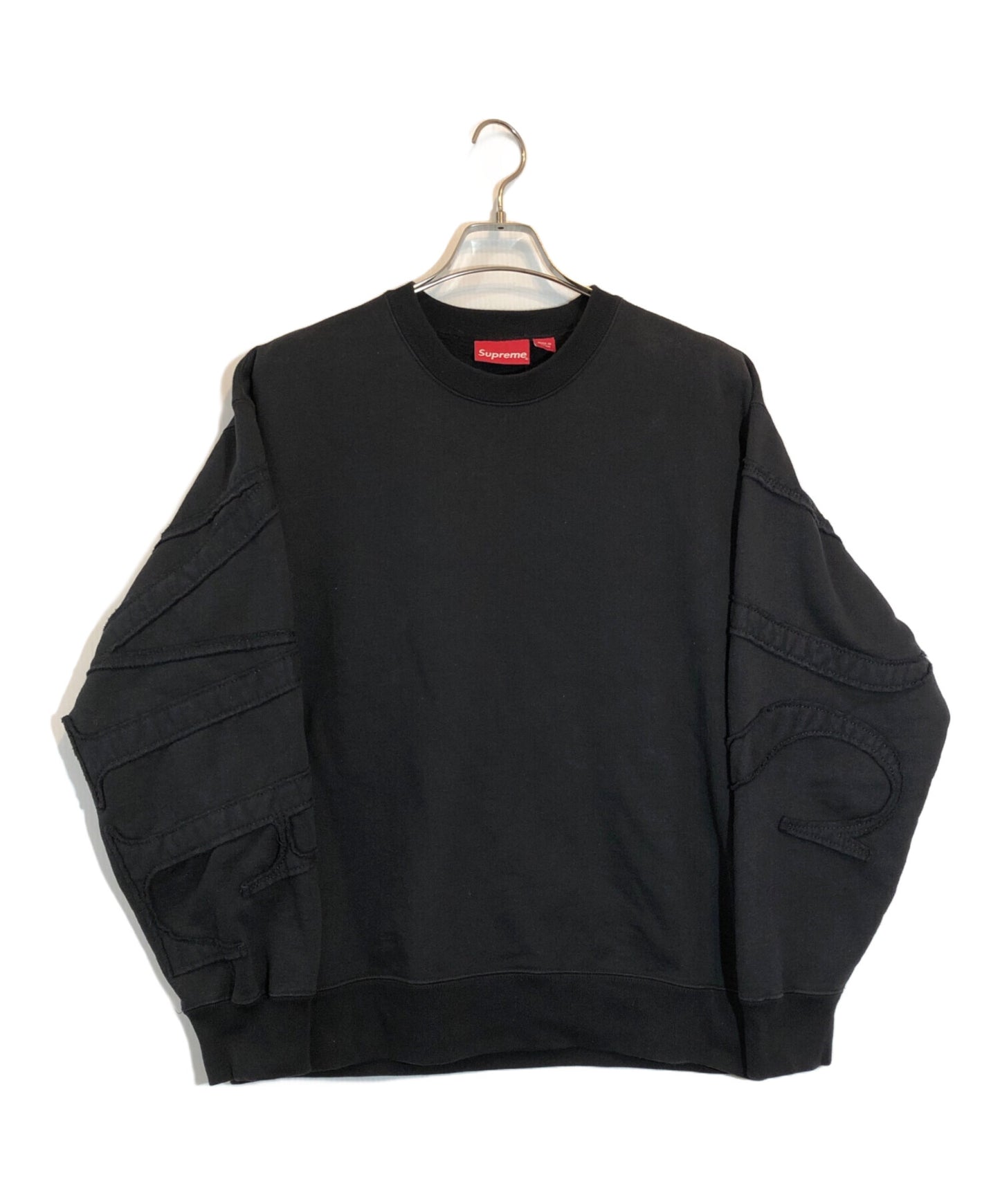 [Pre-owned] SUPREME TONAL APPLIQUE CREWNECK