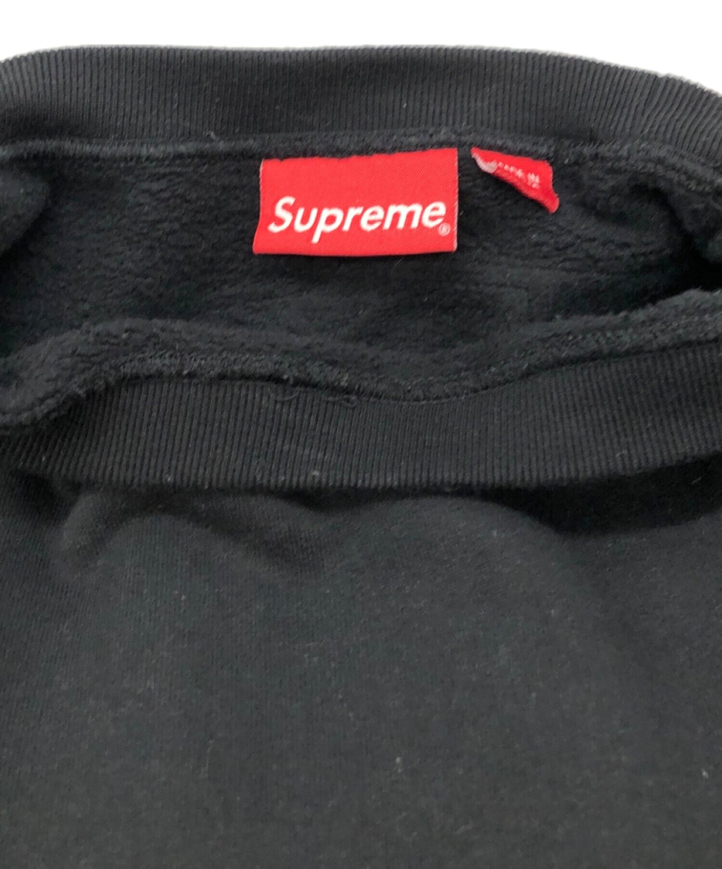 [Pre-owned] SUPREME TONAL APPLIQUE CREWNECK
