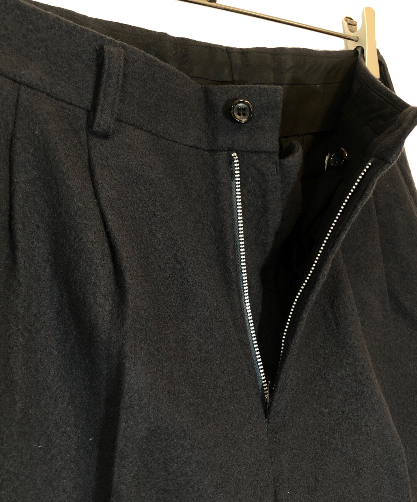 [Pre-owned] COMME des GARCONS HOMME Wool tuck pants HD-P023