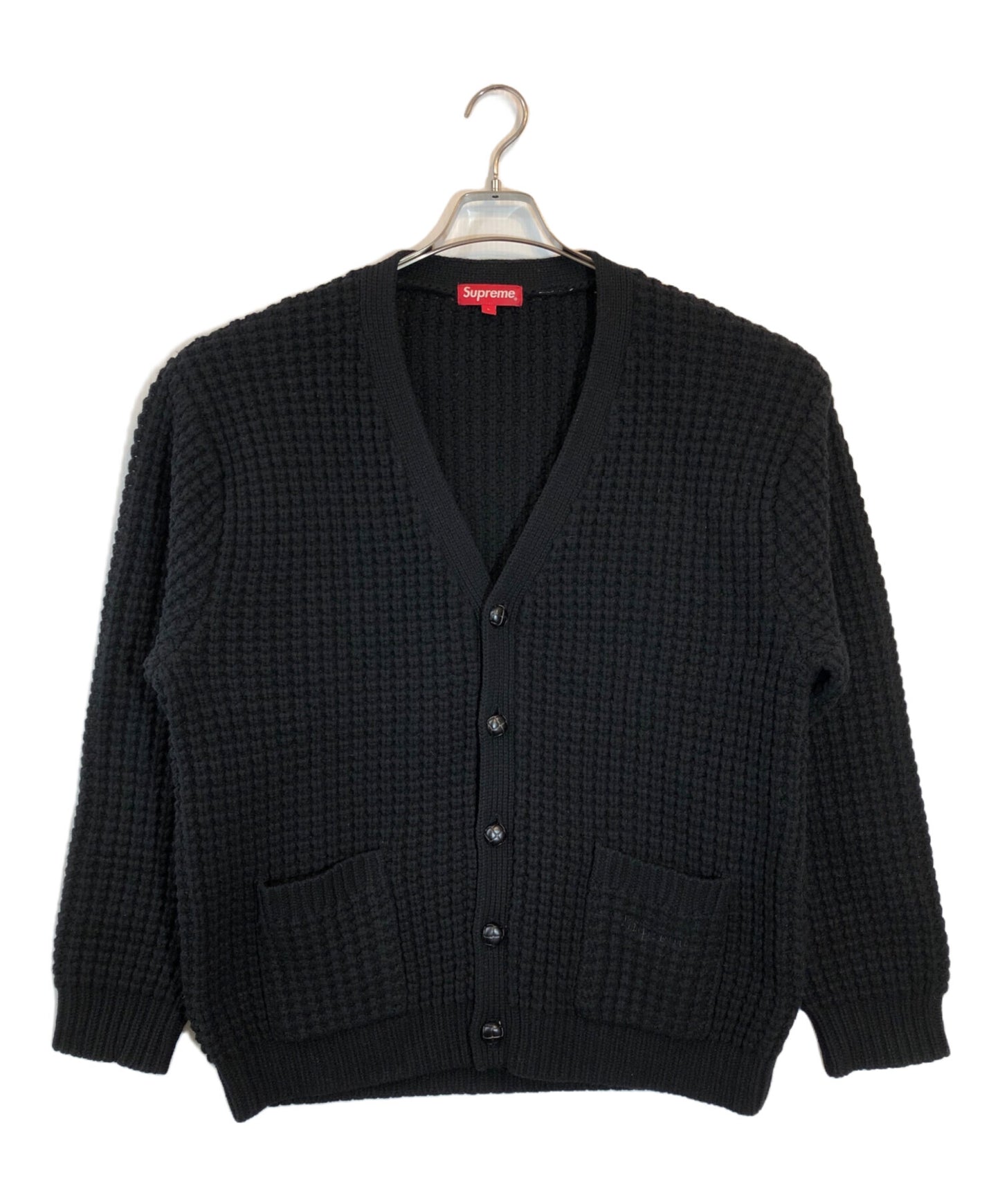 [Pre-owned] SUPREME Waffle Knit Cardigan