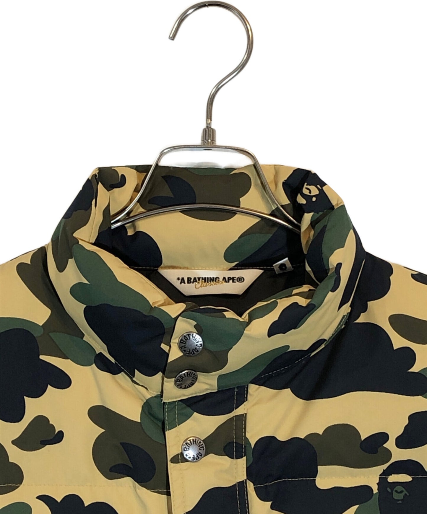 [Pre-owned] A BATHING APE CAMO DOWN VEST