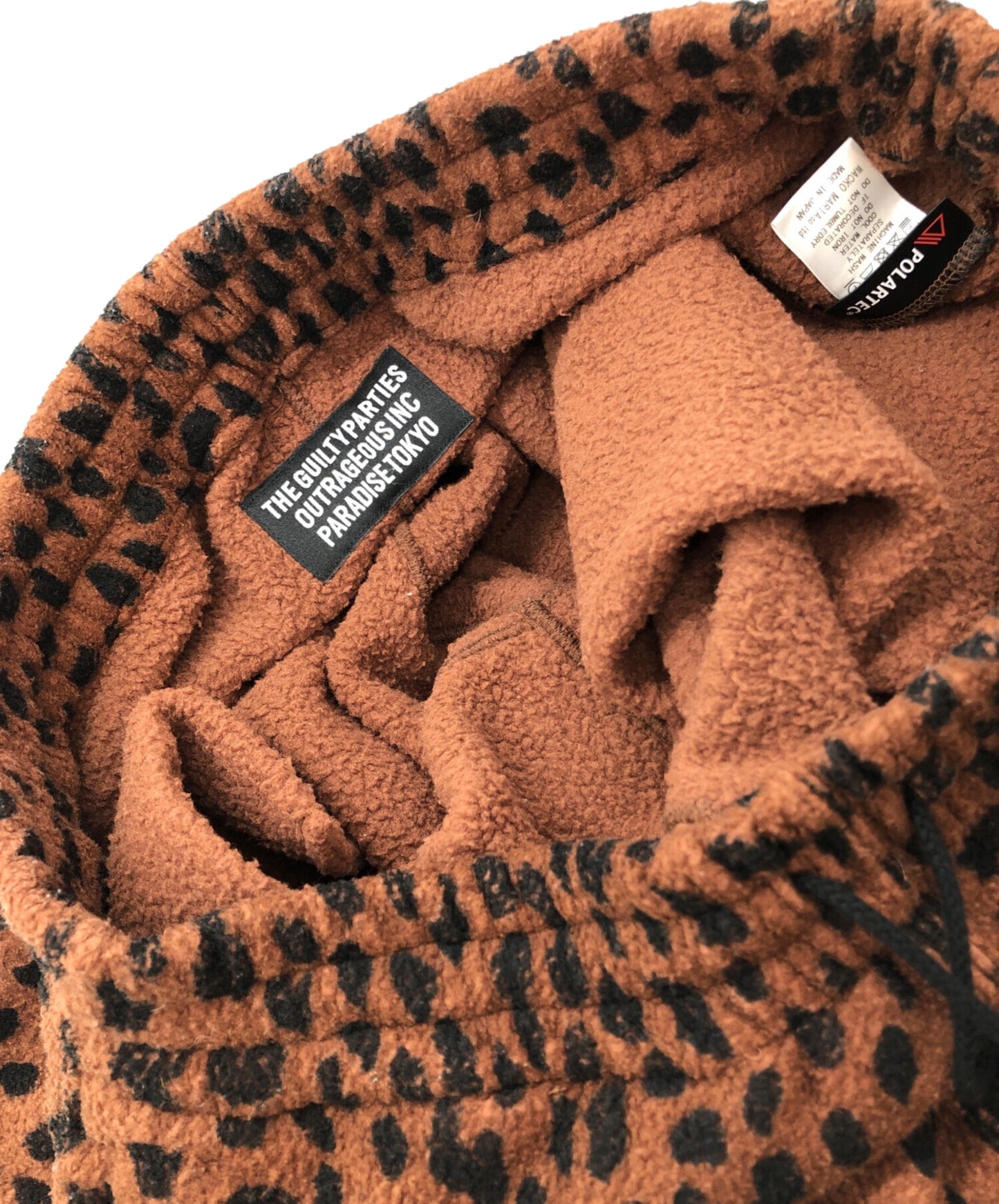 [Pre-owned] WACKO MARIA LEOPARD VELVET PANTS