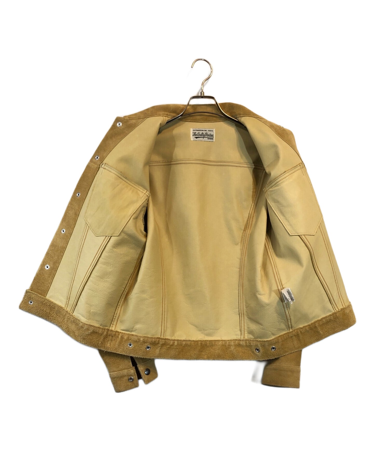 [Pre-owned] WACKO MARIA SUEDE TRUCKER