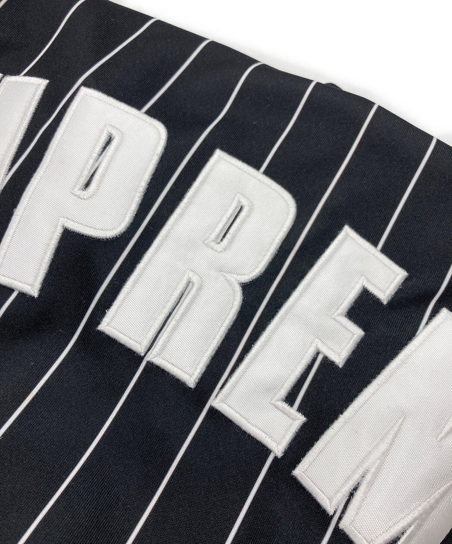 [Pre-owned] SUPREME Pinstripe Baseball Jersey