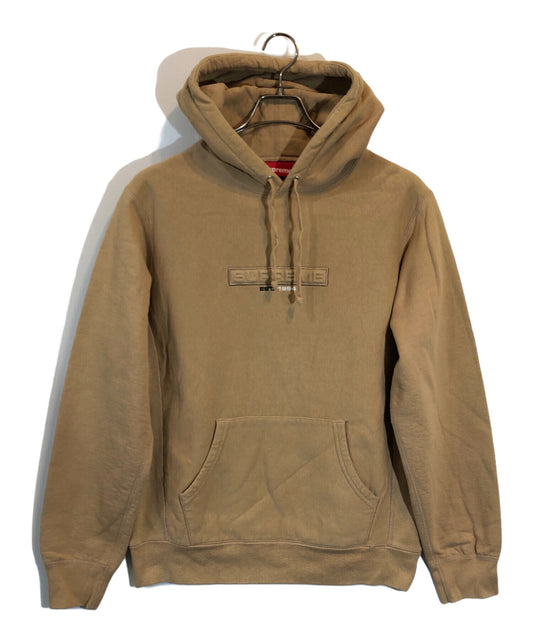 [Pre-owned] SUPREME Embossed Logo Hooded Sweatshirt