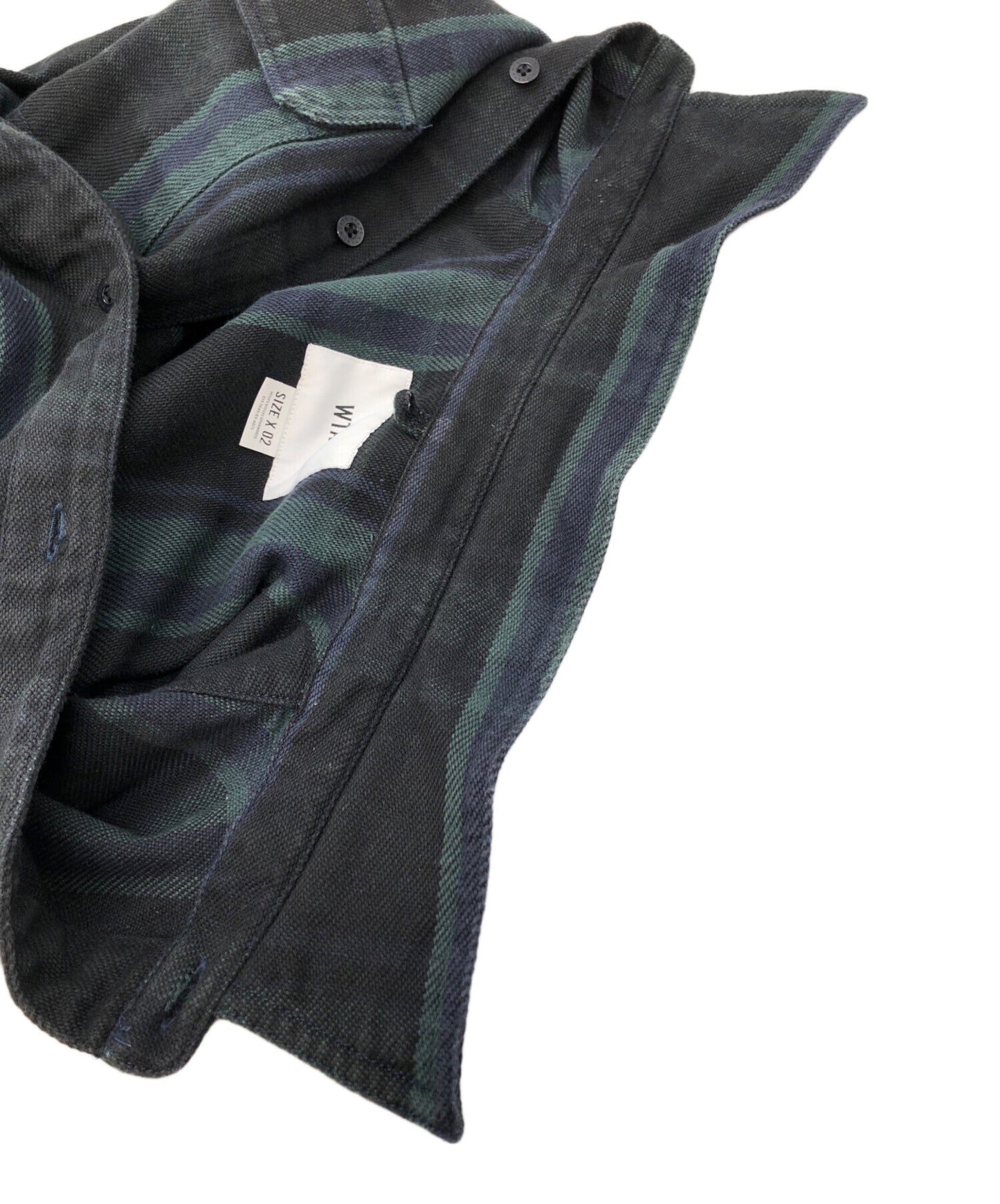 [Pre-owned] WTAPS DECK FLANNEL TEXTILE Shirt 212TQDT-SHM05