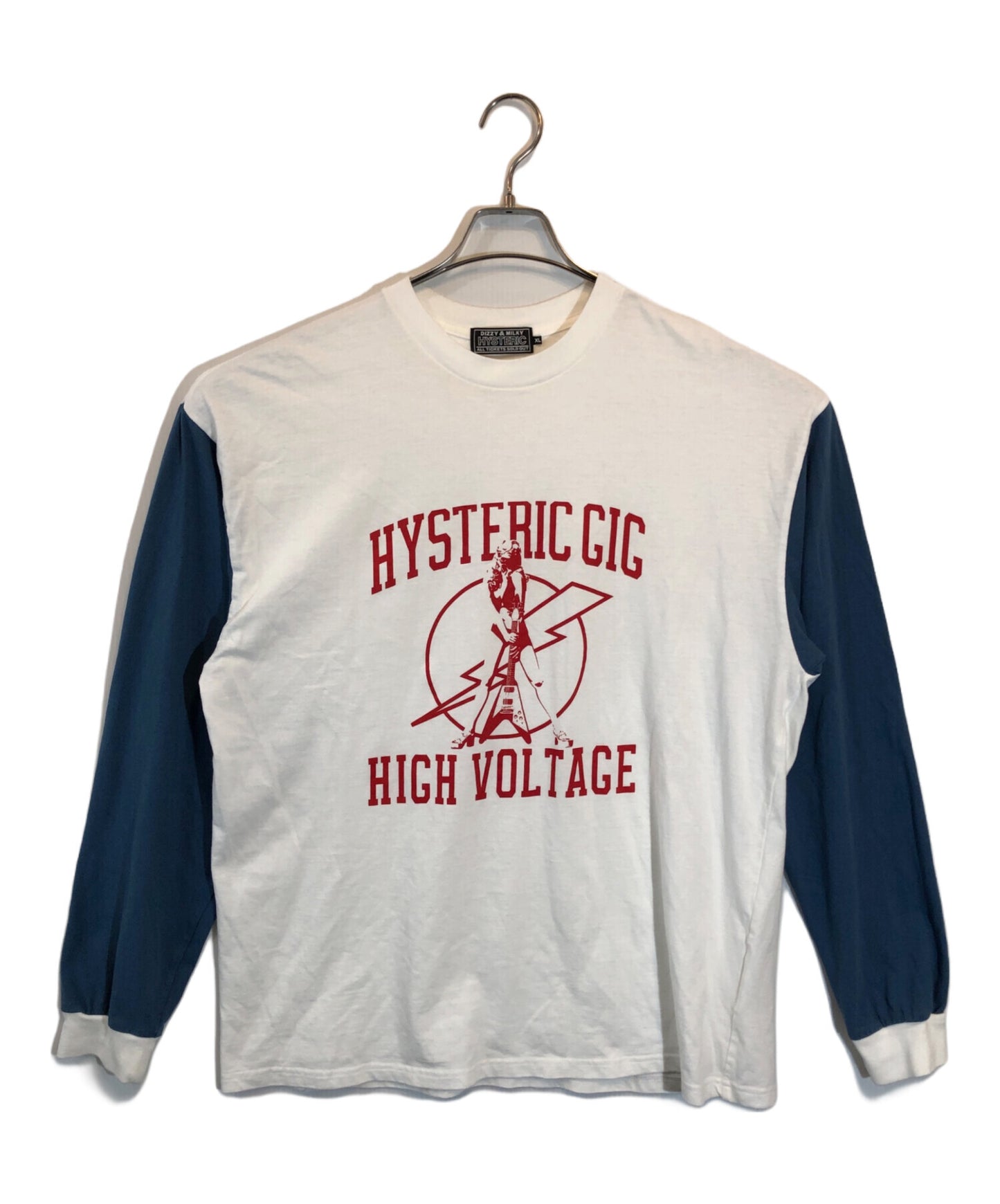 [Pre-owned] Hysteric Glamour HIGH VOLTAGE T-shirt 02233CL04