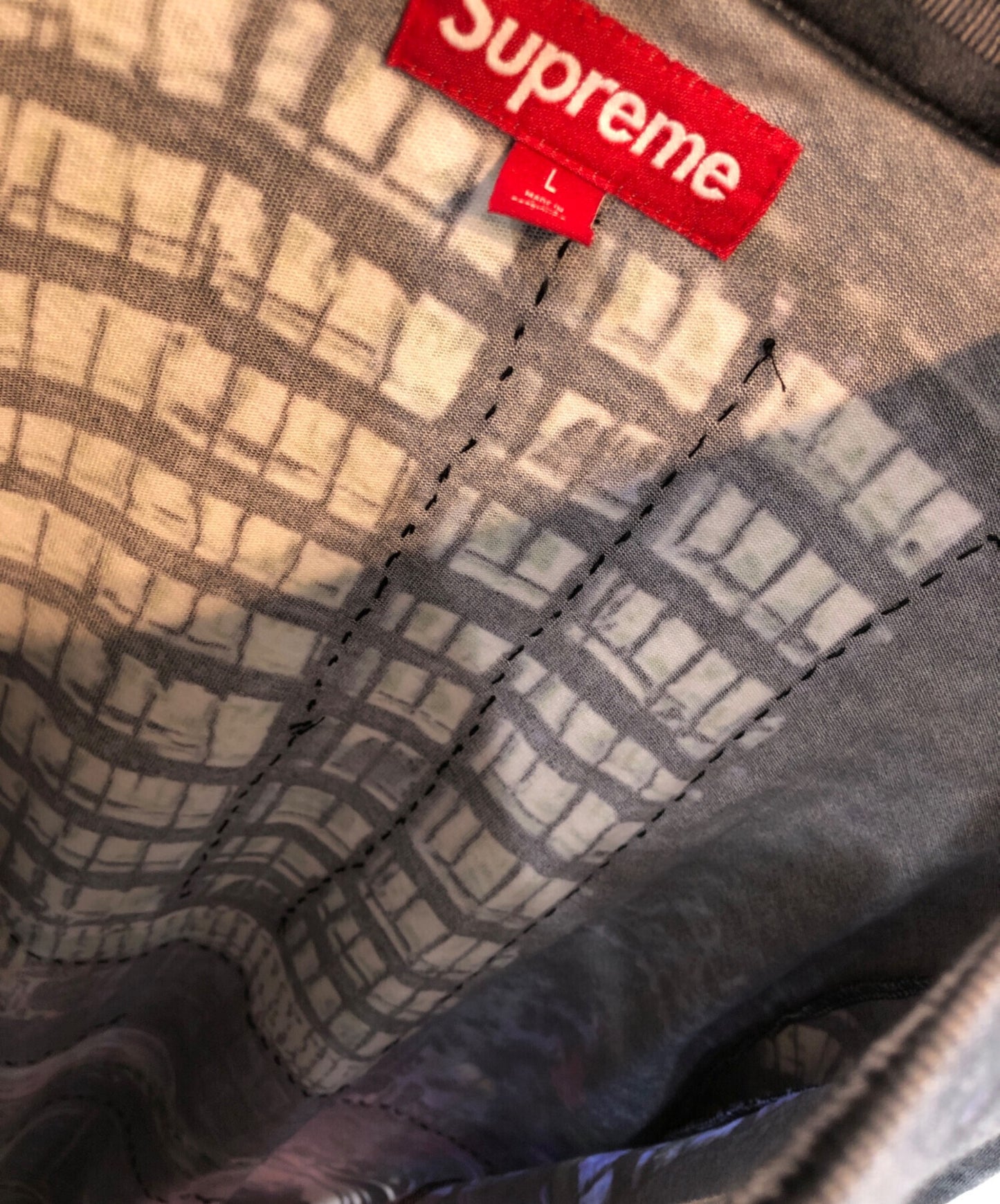 [Pre-owned] SUPREME SKYLINE SEQUIN L/S TOP