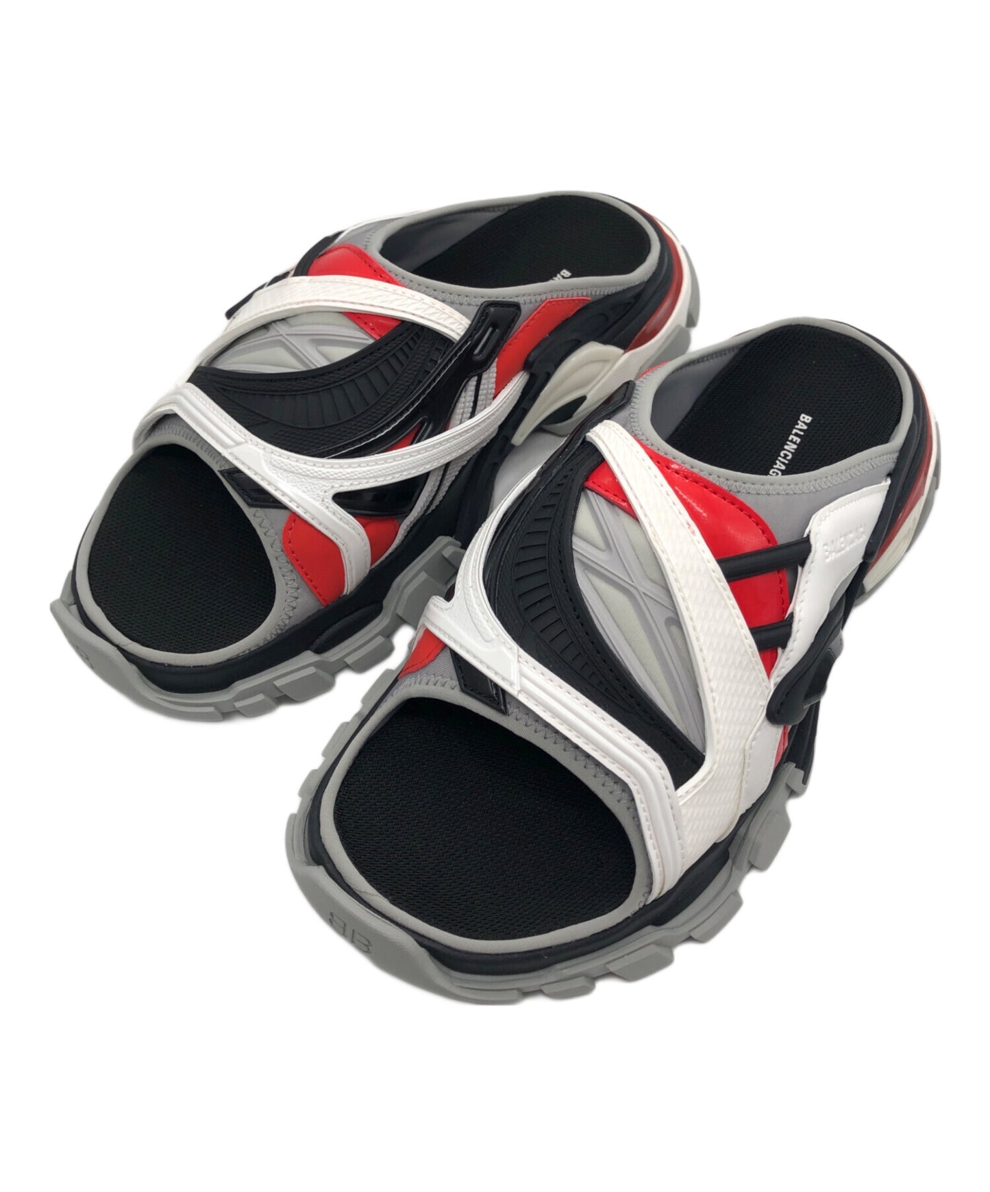 [Pre-owned] BALENCIAGA Track Slide Sandals 618083w2fl11560