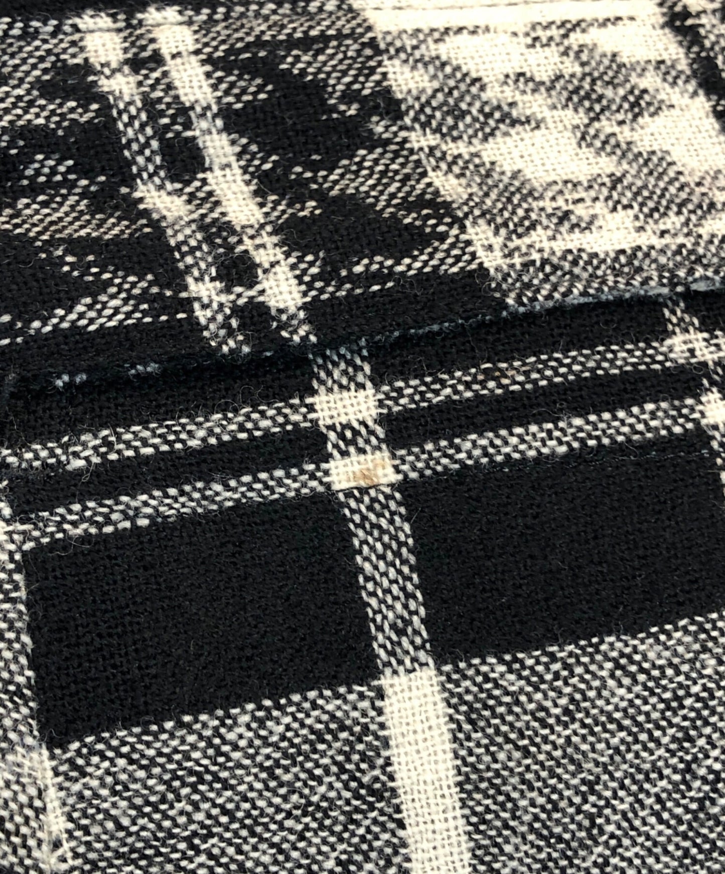 [Pre-owned] tricot COMME des GARCONS Hound's tooth velvet skirt