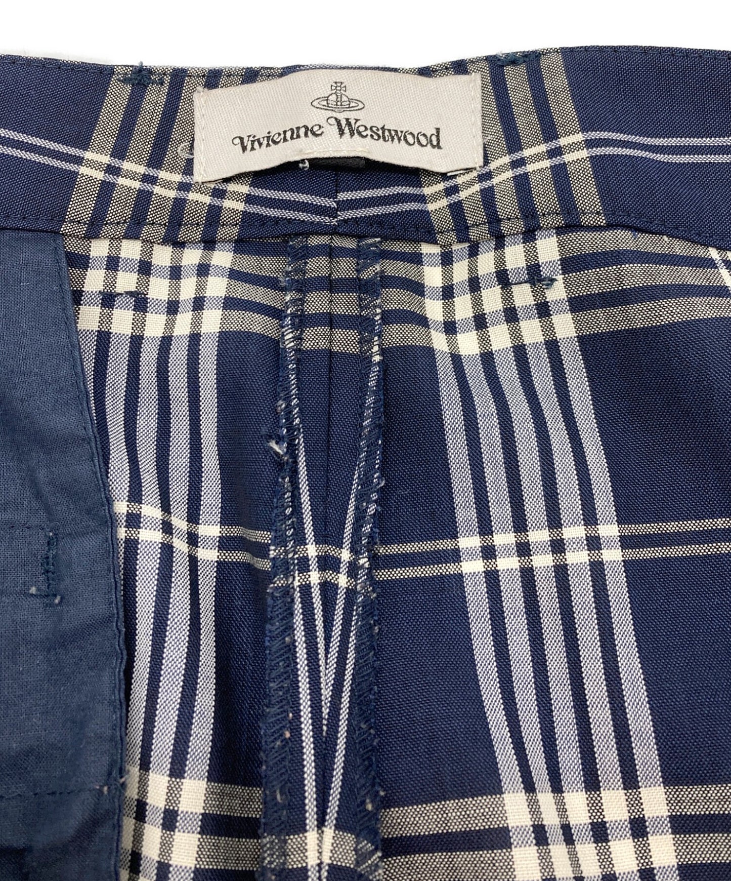 [Pre-owned] Vivienne Westwood Tartan Check Pants S26KA0239 S49279