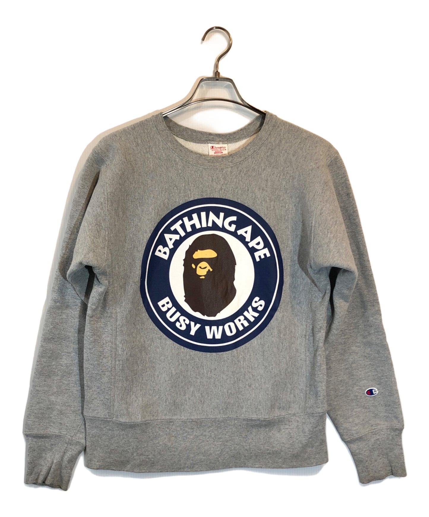 [Pre-owned] A BATHING APE REVERSE WEAVE printed sweatshirt 001SW0731918X