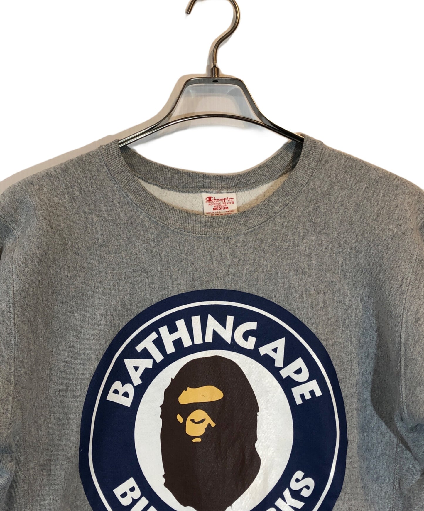 [Pre-owned] A BATHING APE REVERSE WEAVE printed sweatshirt 001SW0731918X