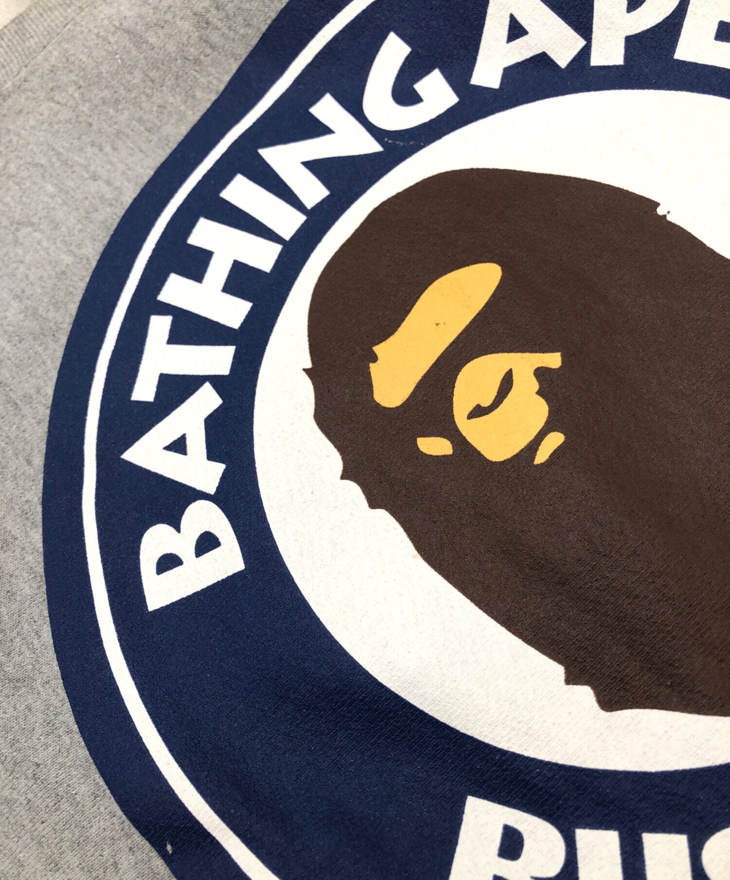 [Pre-owned] A BATHING APE REVERSE WEAVE printed sweatshirt 001SW0731918X