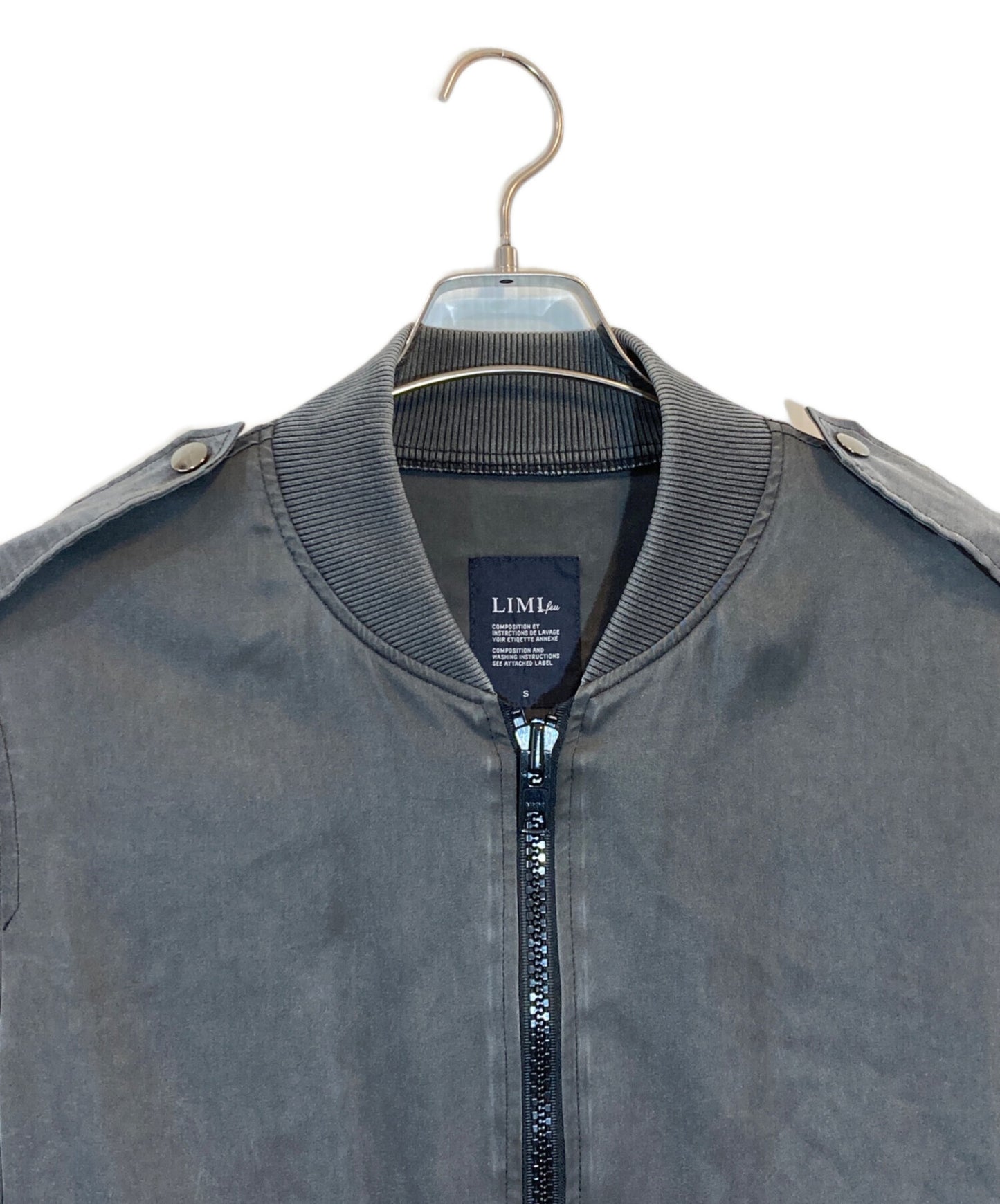 [Pre-owned] LIMI feu Short Length MA-1 Blouson LR-J20-906