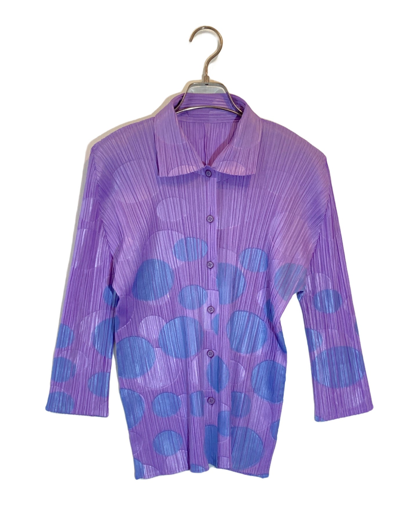 [Pre-owned] PLEATS PLEASE pleated shirt PP53-JJ832