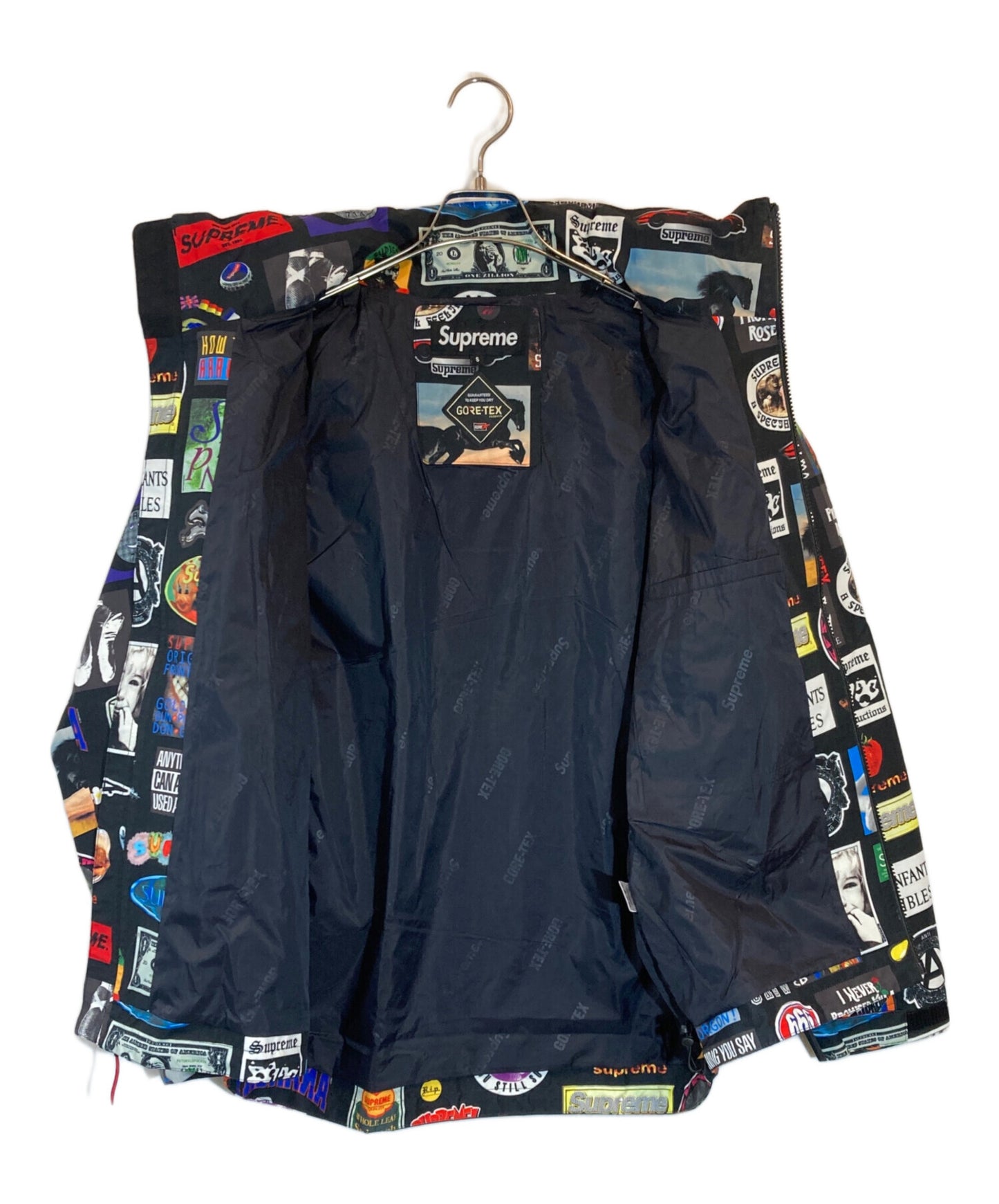 [Pre-owned] SUPREME Stickers Shell Jacket