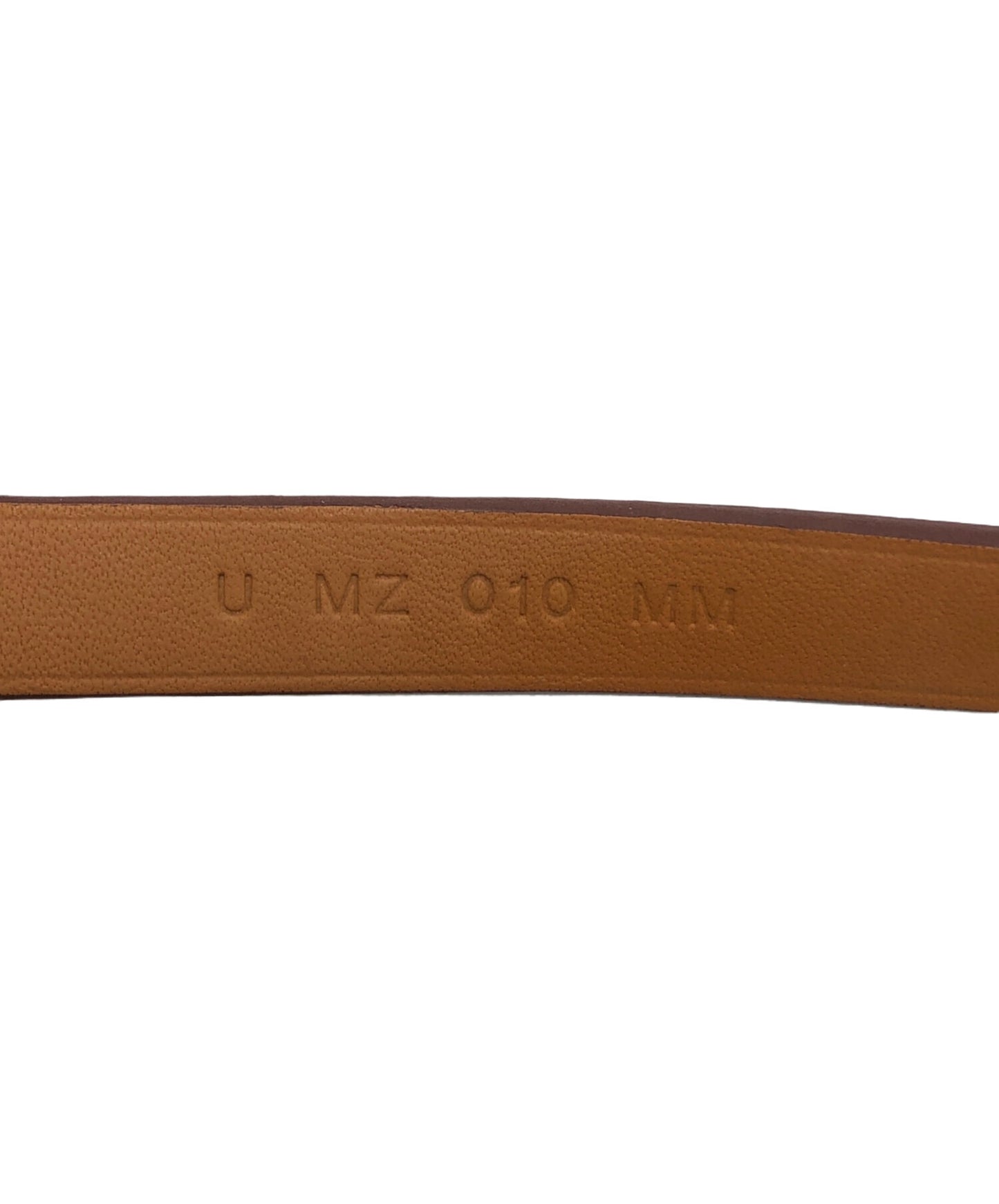 [Pre-owned] HERMES Leather bracelet mini Kelly H081182CC09T2