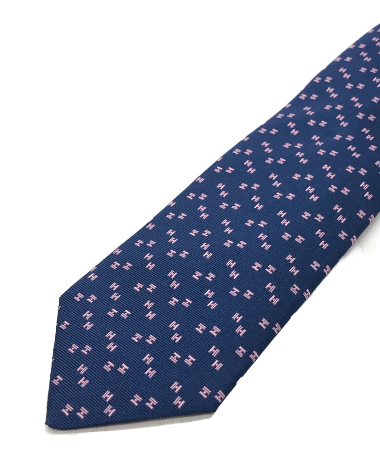 [Pre-owned] HERMES CRAVATE SOIE LOURDE silk tie