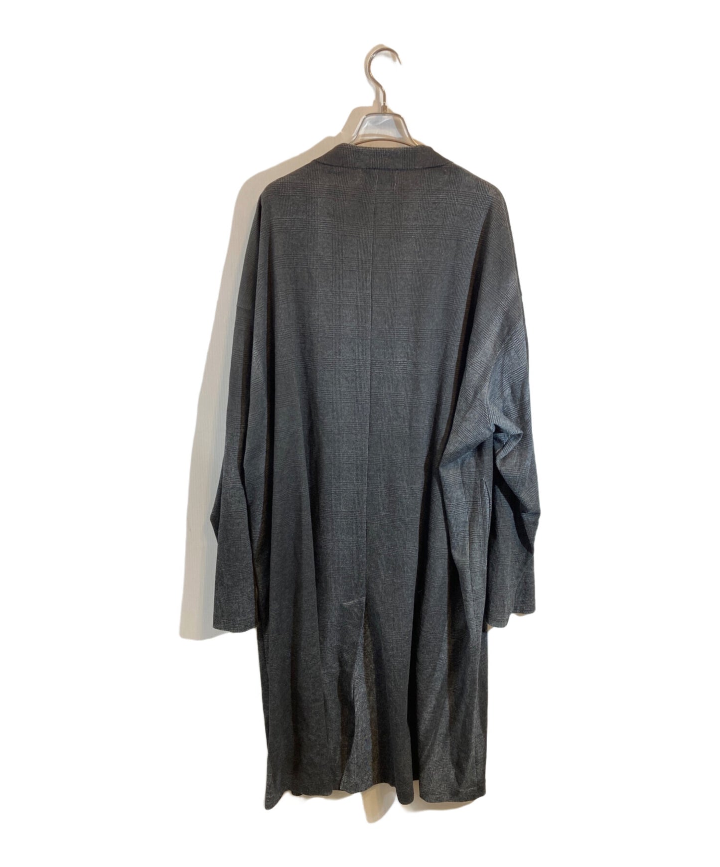[Pre-owned] Yohji Yamamoto pour homme JQ GLENCHECK LONG JACKET HG-T74-983