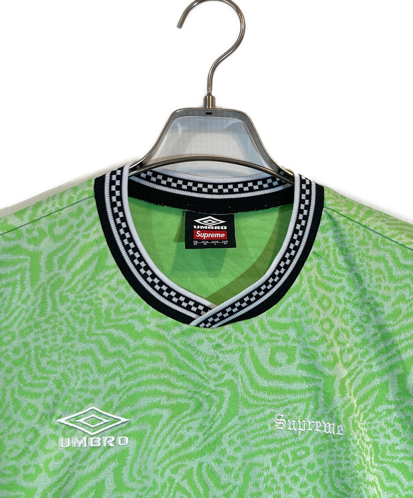 [Pre-owned] SUPREME Jacquard Soccer Jersey
