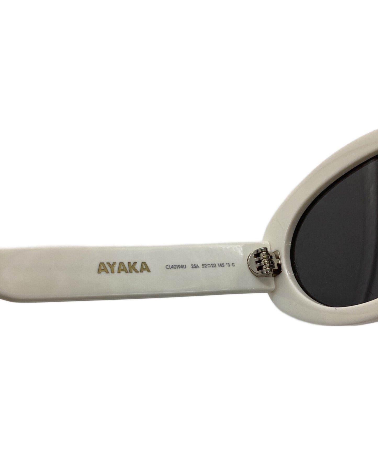 [Pre-owned] CELINE TRIONF OVAL sunglasses in acetate CL40194U