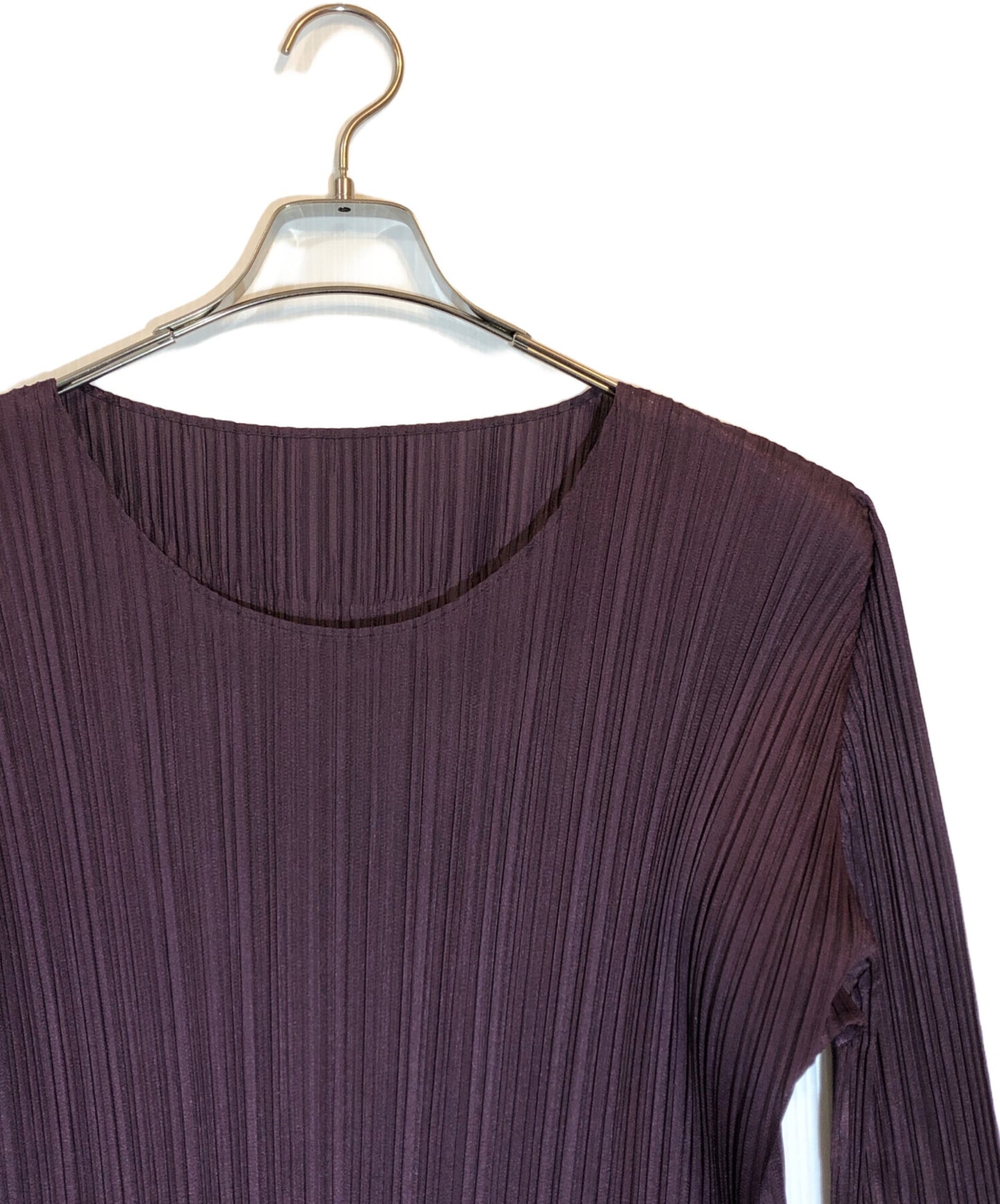 [Pre-owned] PLEATS PLEASE Pleated long-sleeved dress PP93-JH187