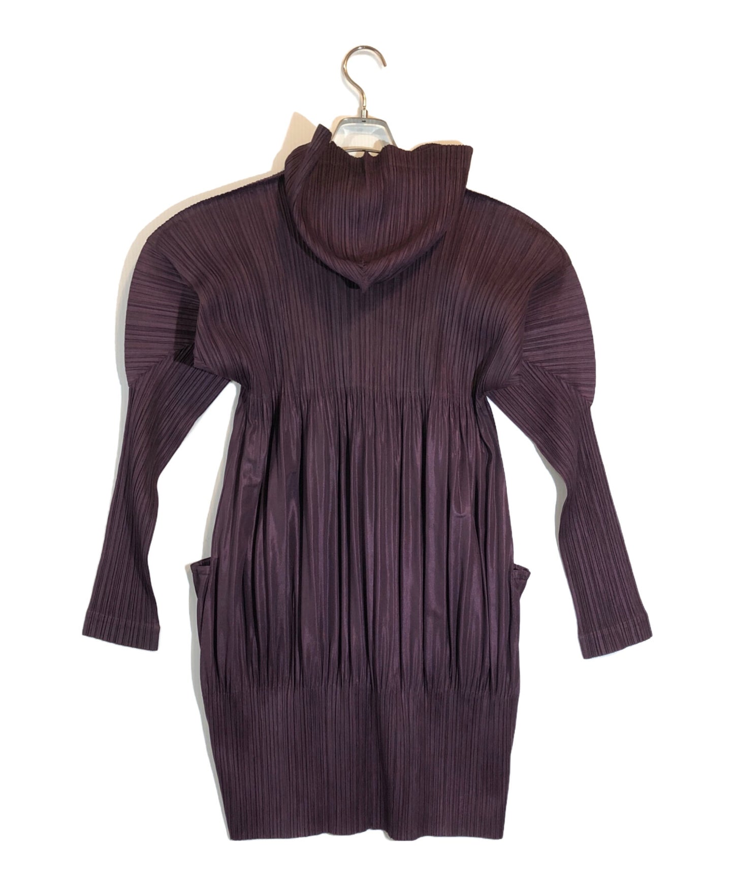 [Pre-owned] PLEATS PLEASE pleated long coat PP03-JA742