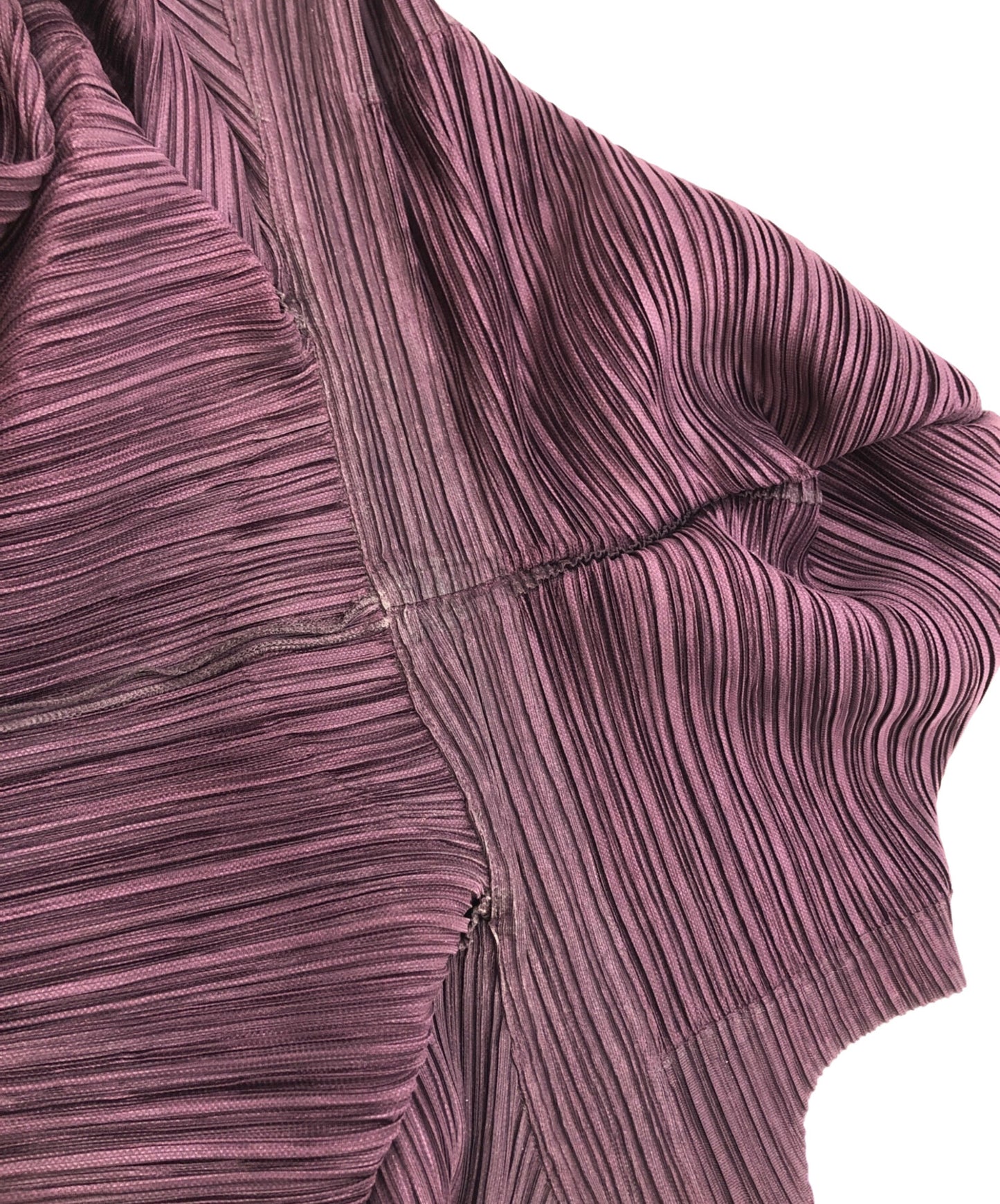 [Pre-owned] PLEATS PLEASE pleated long coat PP03-JA742