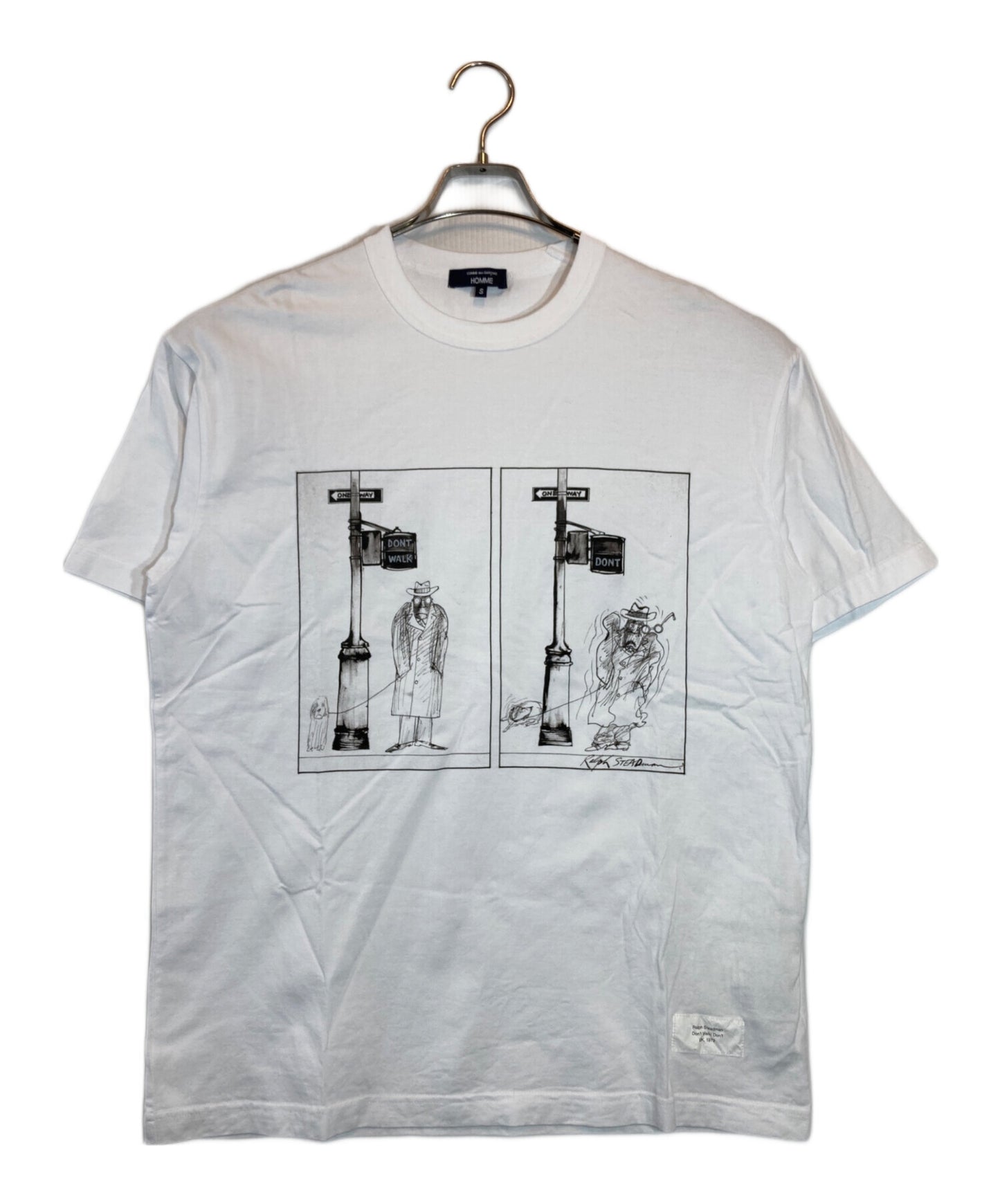 [Pre-owned] COMME des GARCONS HOMME ARTWORK PRINT T-SHIRT (Artwork T-shirt) HP-T009