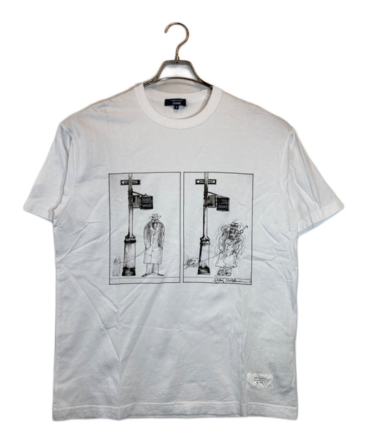 [Pre-owned] COMME des GARCONS HOMME ARTWORK PRINT T-SHIRT (Artwork T-shirt) HP-T009