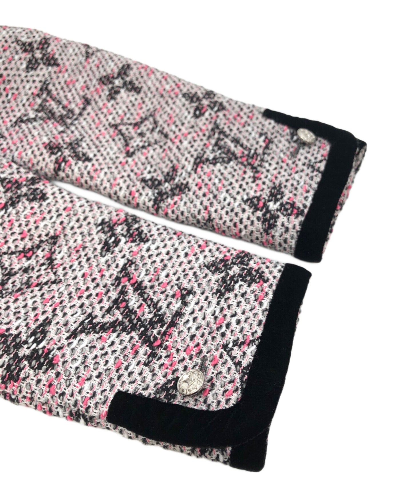 [Pre-owned] LOUIS VUITTON Monogram Tweed Preppy Blazer RW242WW MCP FRJC30