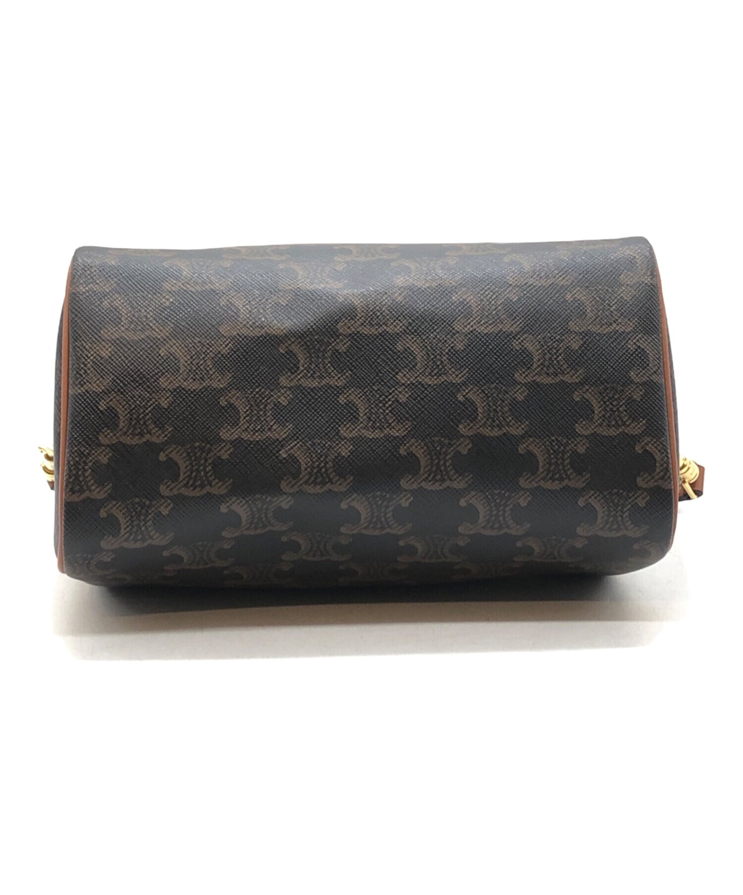 [Pre-owned] CELINE Cuir Trionf Small Boston Bag