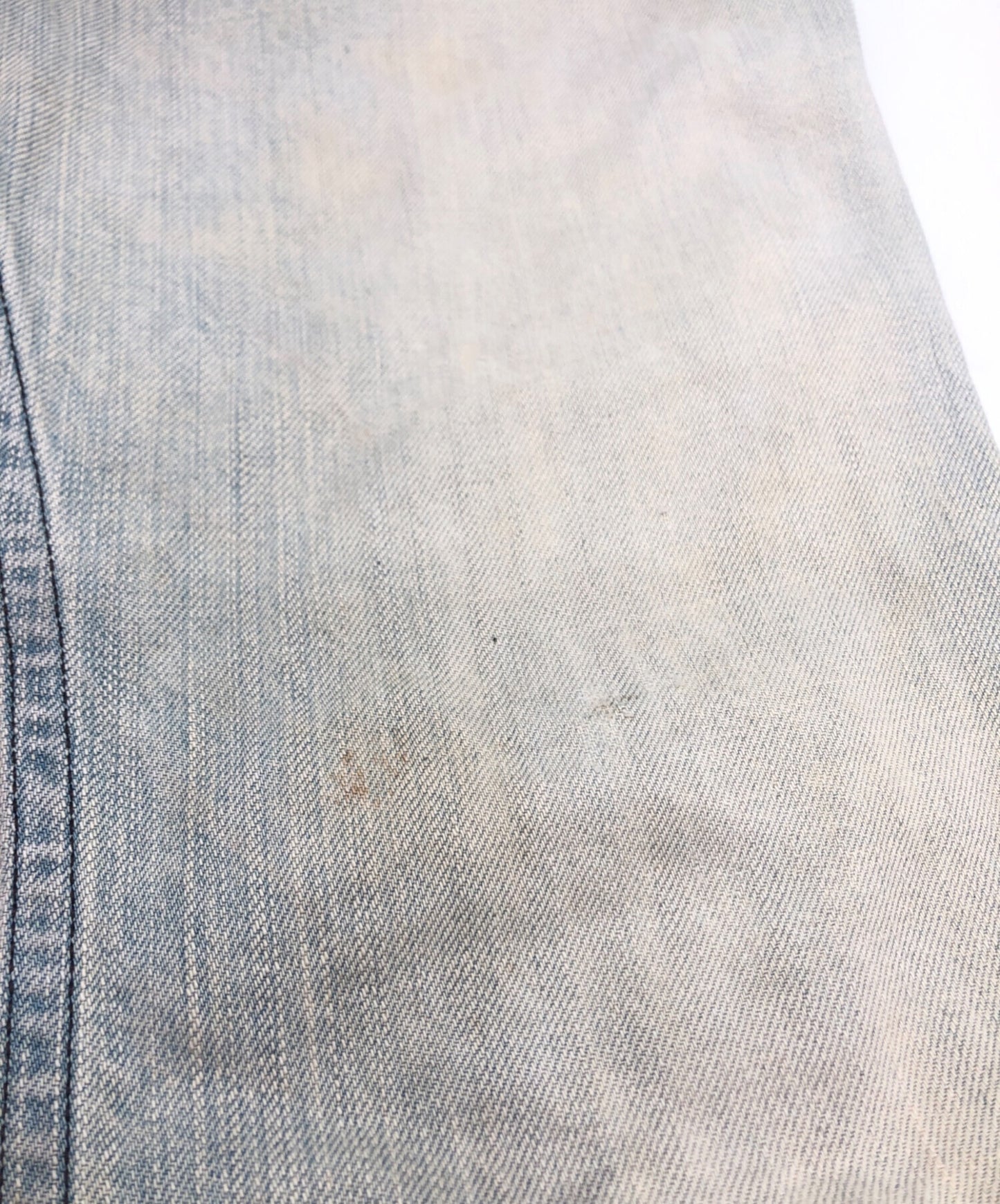 [Pre-owned] NUMBER (N)INE Mud-finished straight denim pants